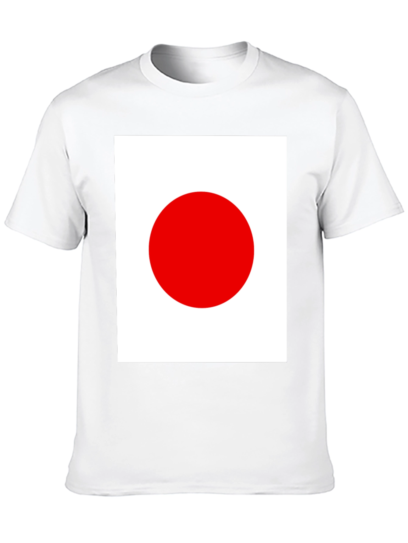 Japanese Flag Graphic Black T-Shirt