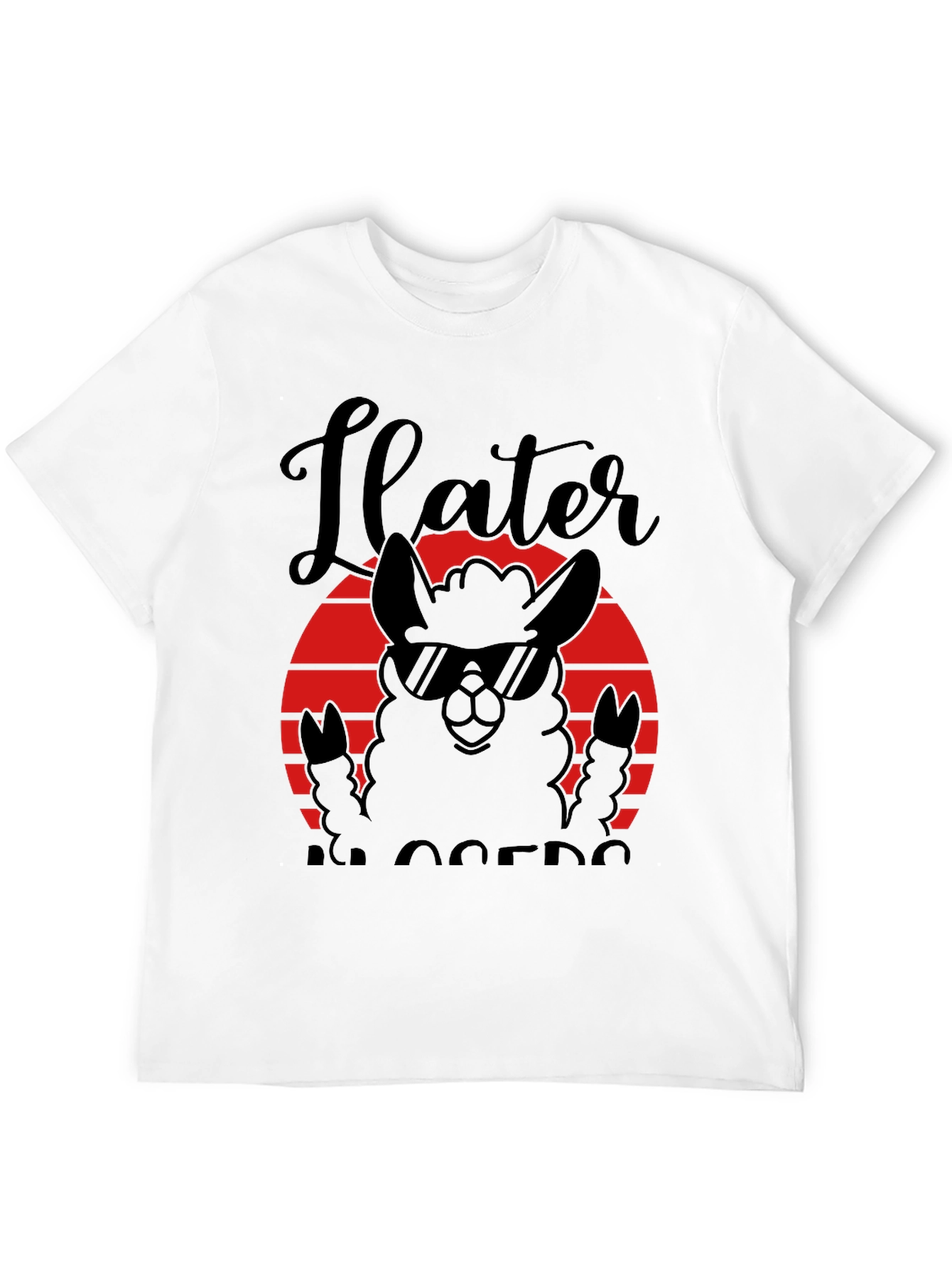 Llama Hater T-Shirt - Funny Alpaca Tee