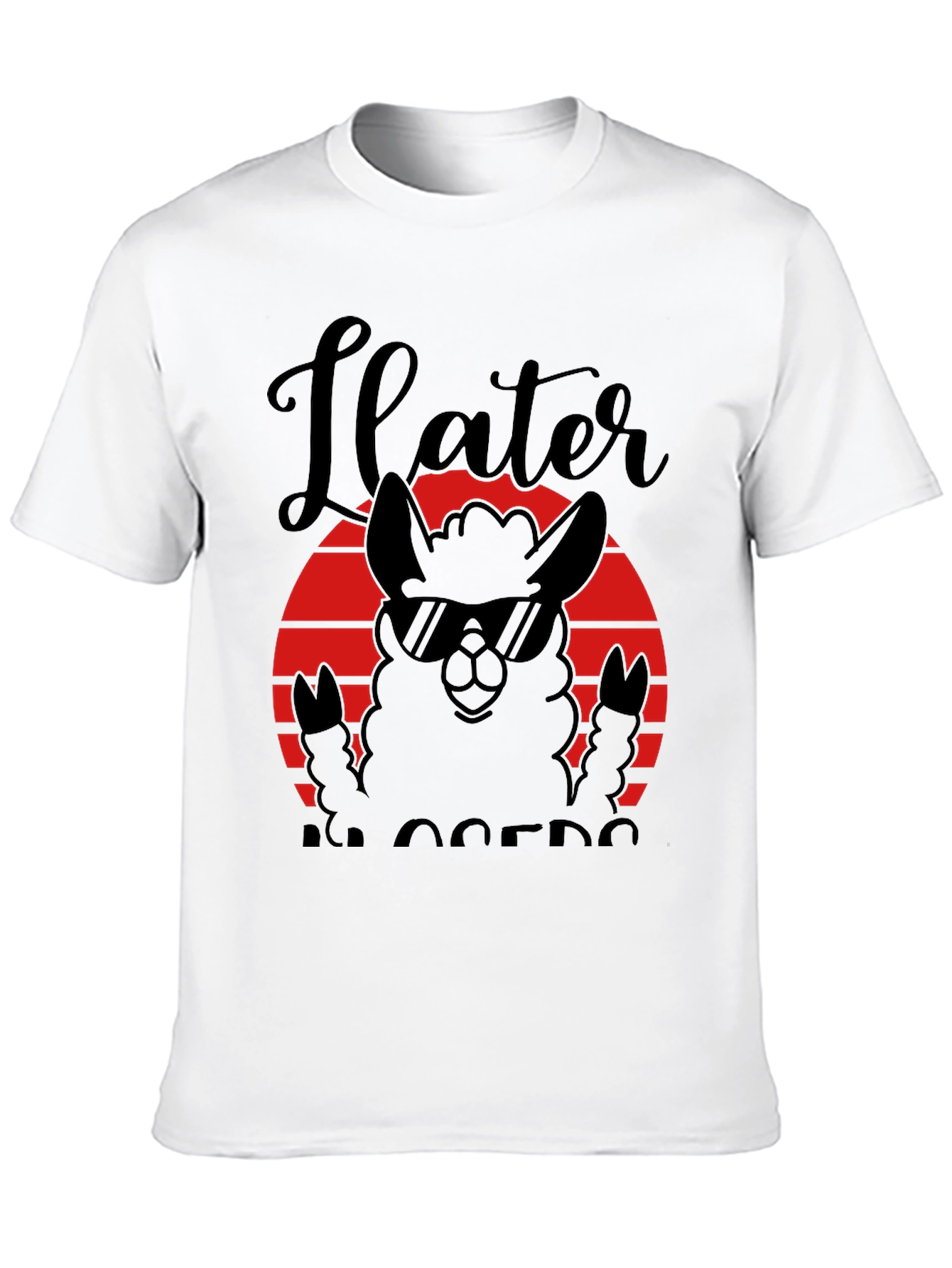 Llama Hater T-Shirt - Funny Alpaca Tee