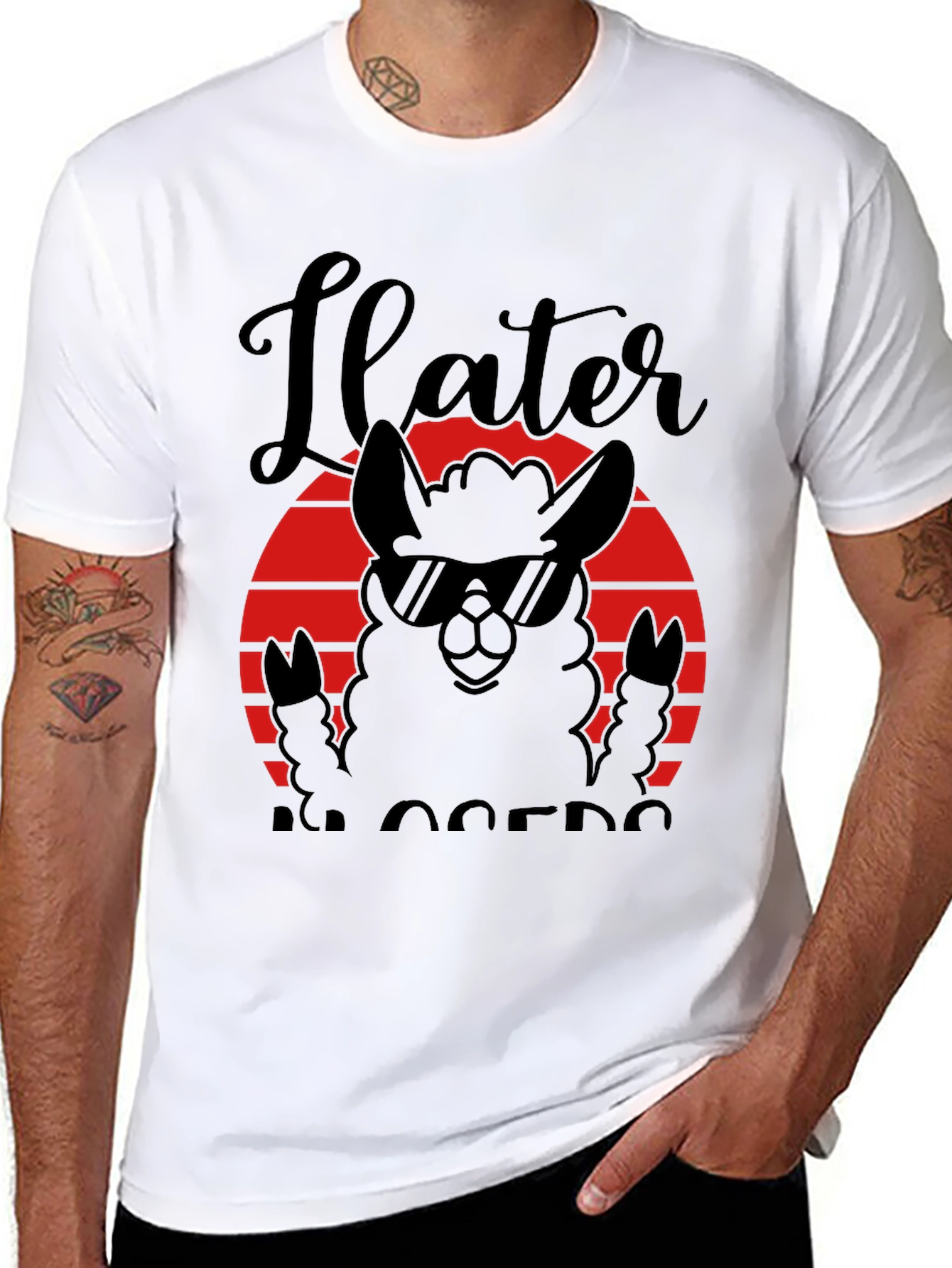 Llama Hater T-Shirt - Funny Alpaca Tee