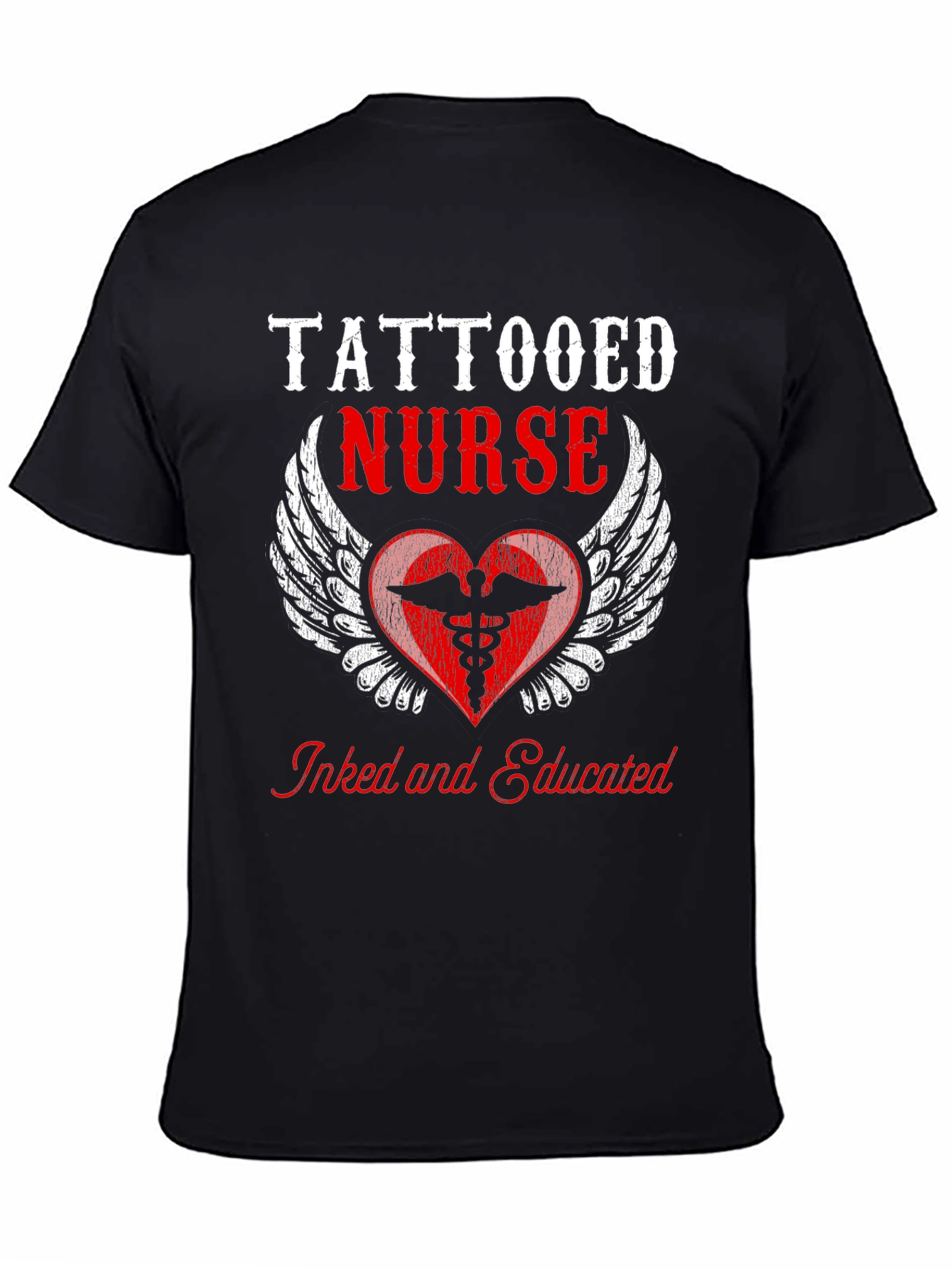 Tattooed Nurse Graphic Tee