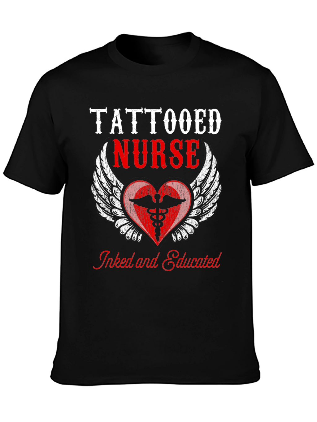 Tattooed Nurse Graphic Tee