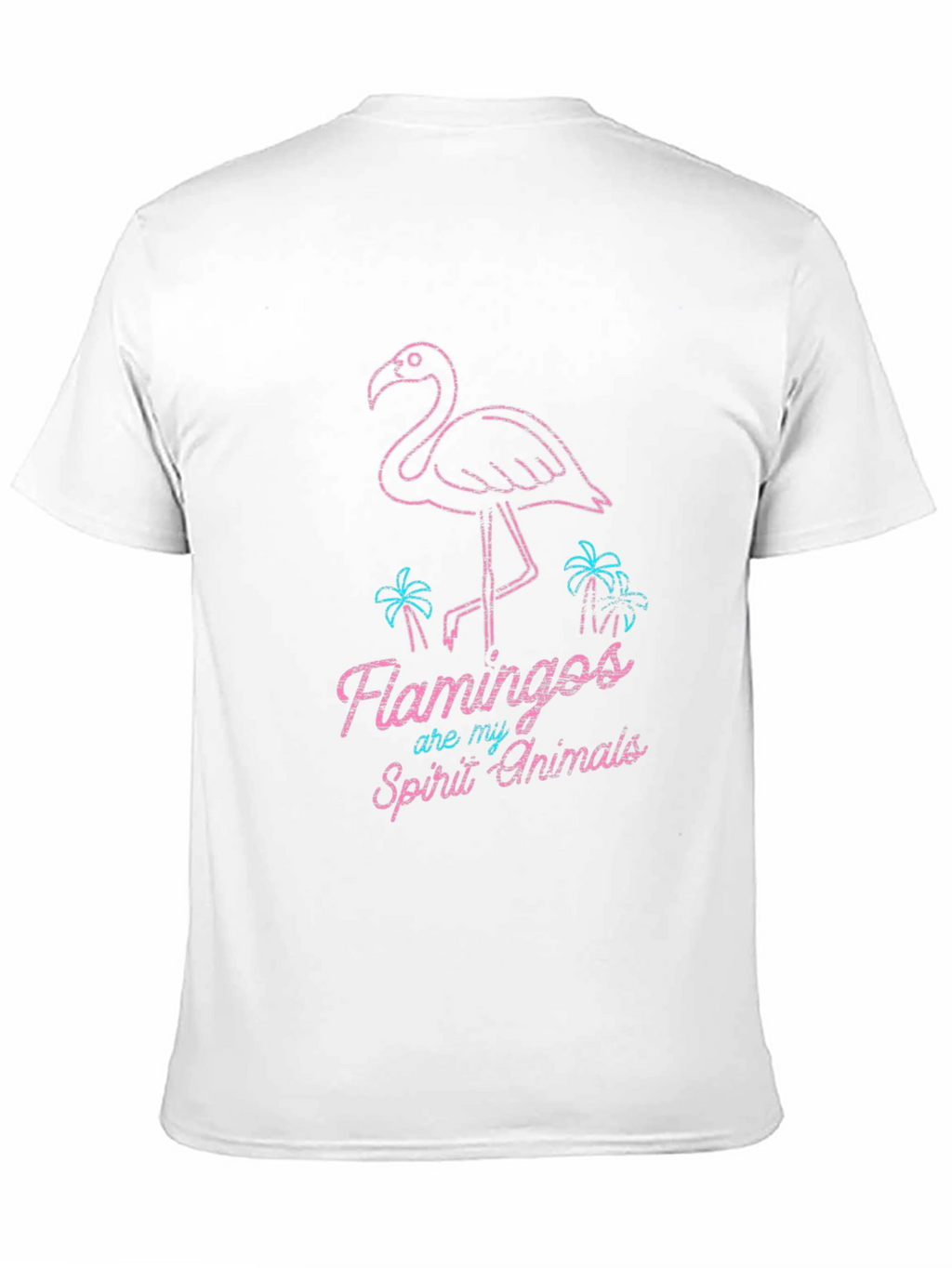 Flamingo Spirit Animal Graphic Tee