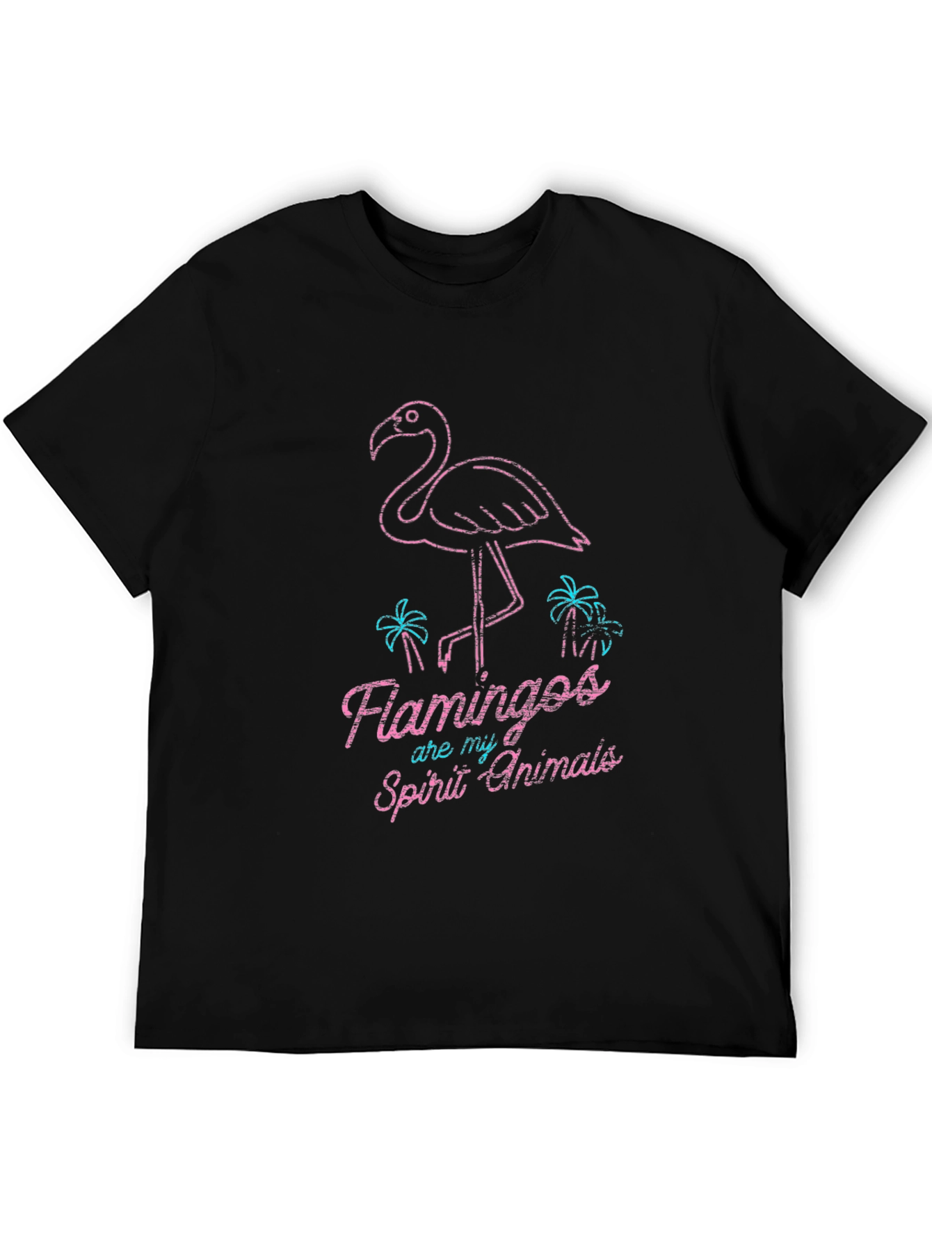 Flamingo Spirit Animal Graphic Tee