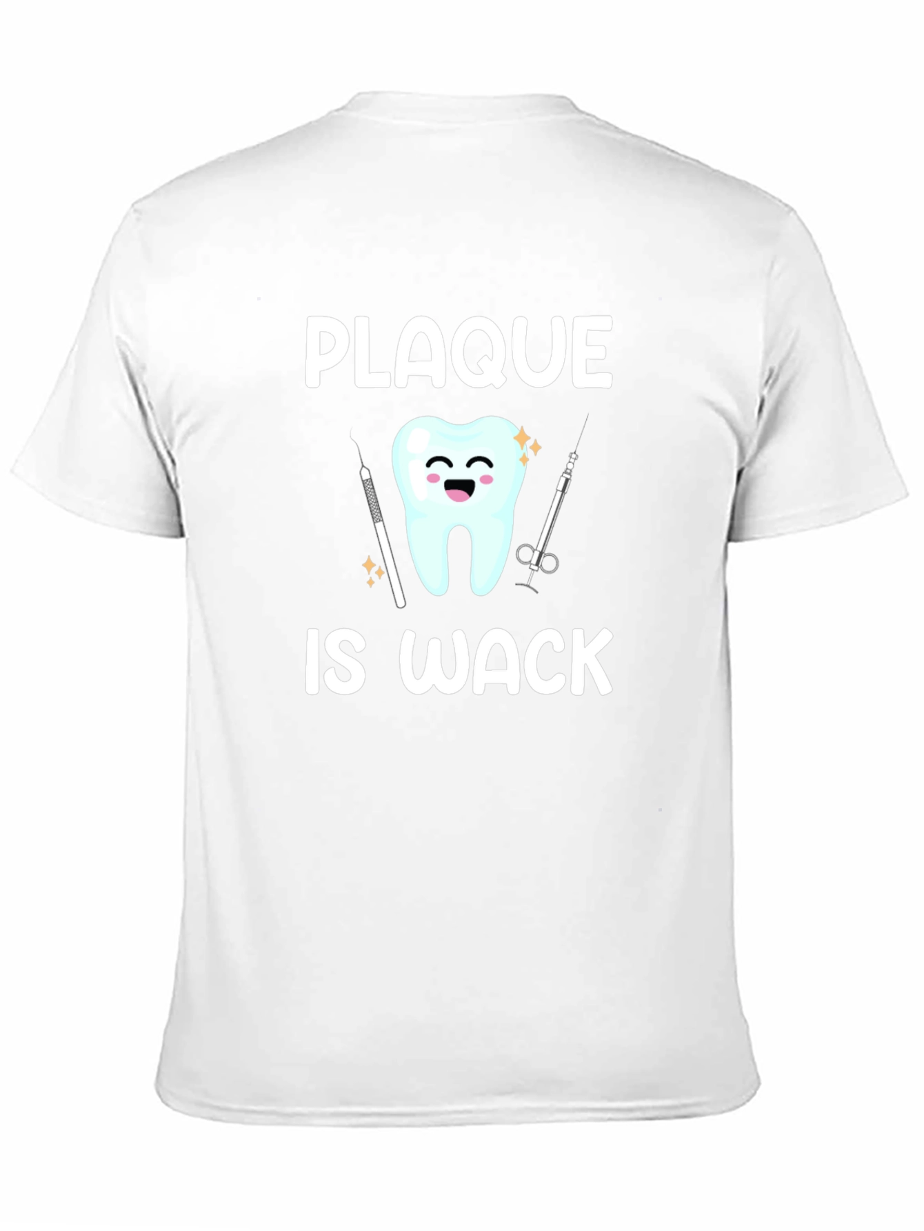 Plaque Is Wack Graphic T-Shirt