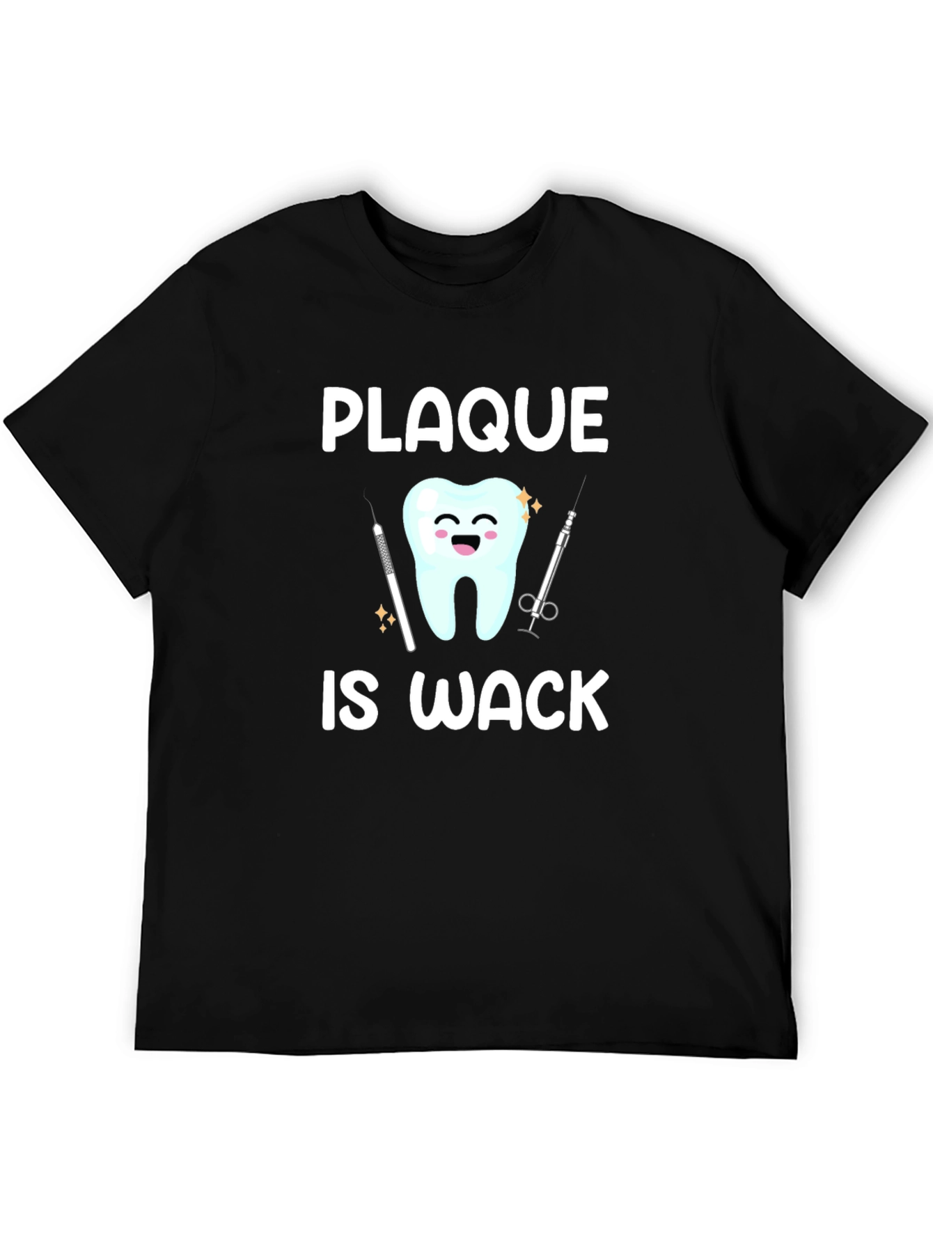 Plaque Is Wack Graphic T-Shirt