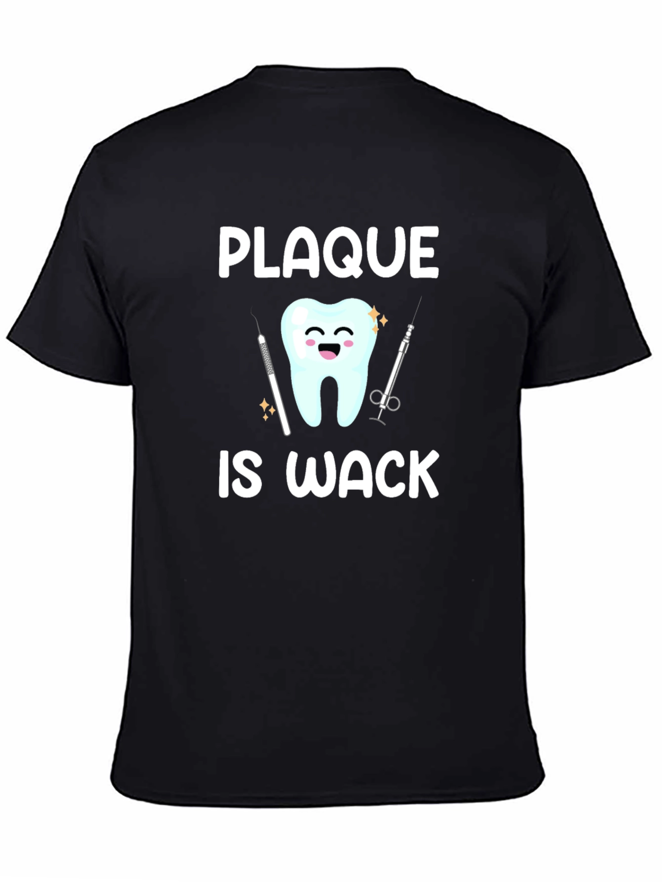 Plaque Is Wack Graphic T-Shirt