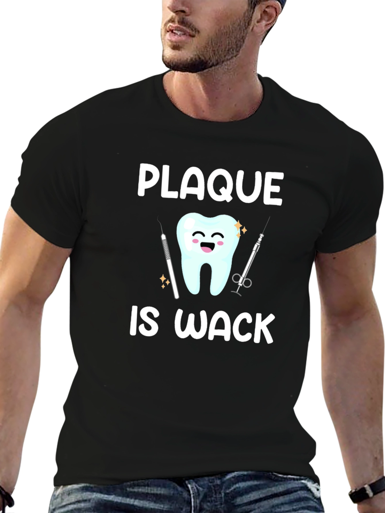 Plaque Is Wack Graphic T-Shirt