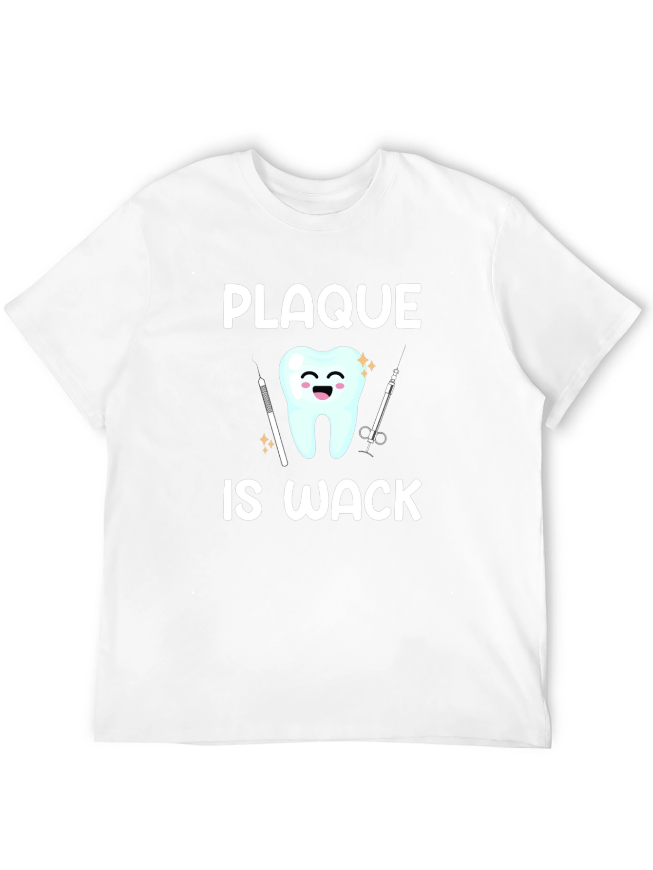 Plaque Is Wack Graphic T-Shirt