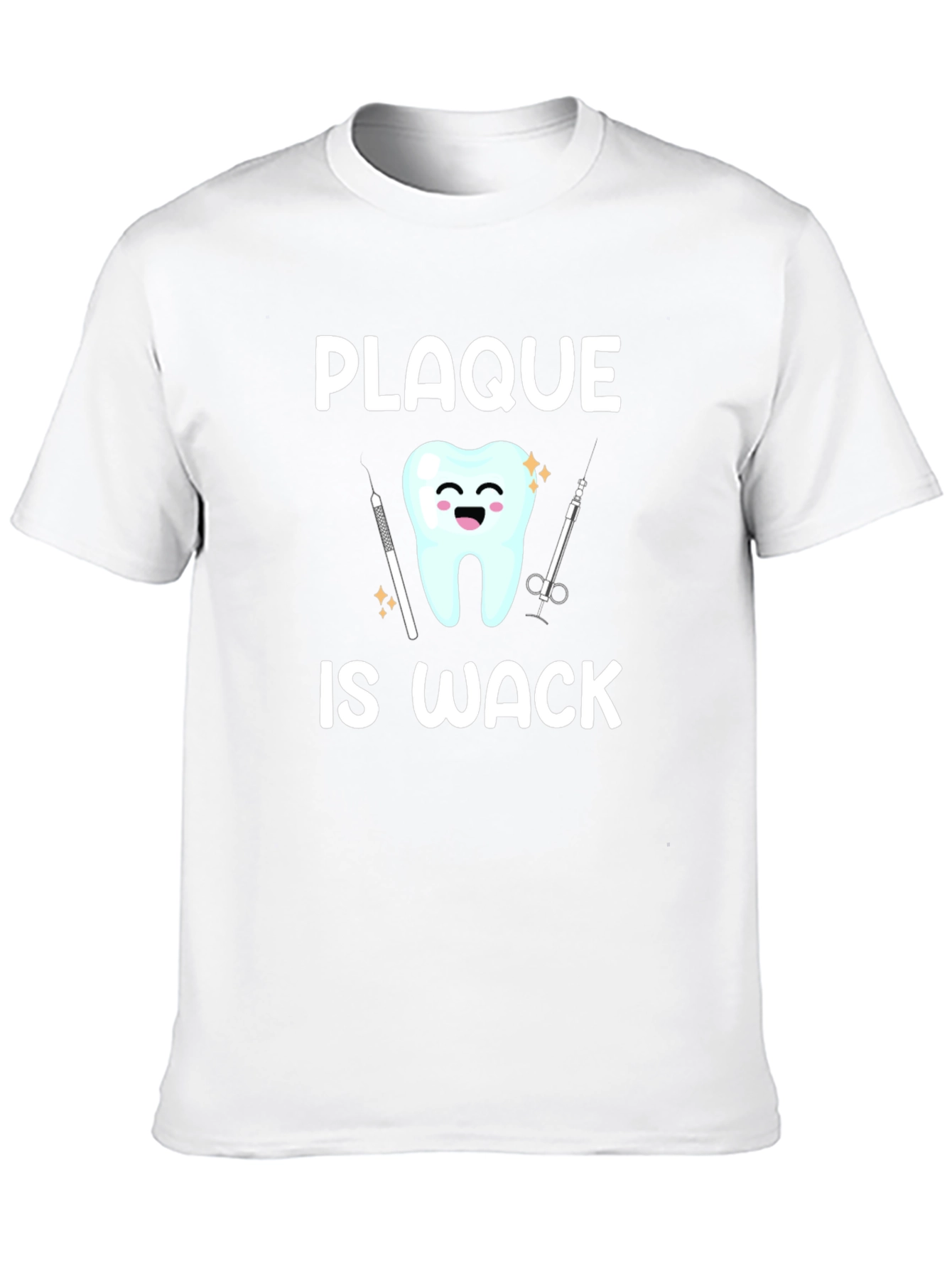 Plaque Is Wack Graphic T-Shirt