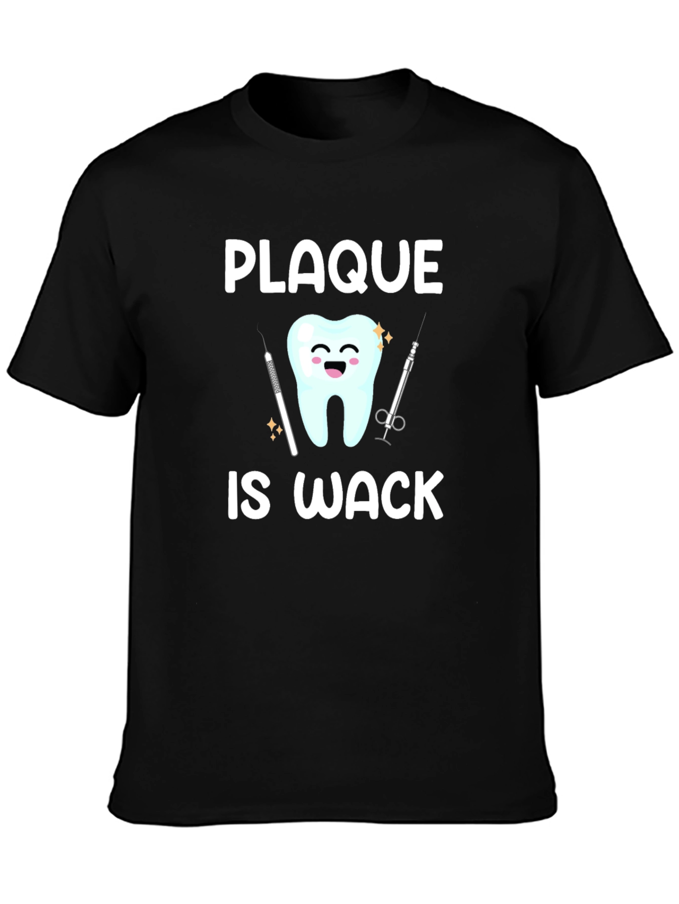 Plaque Is Wack Graphic T-Shirt