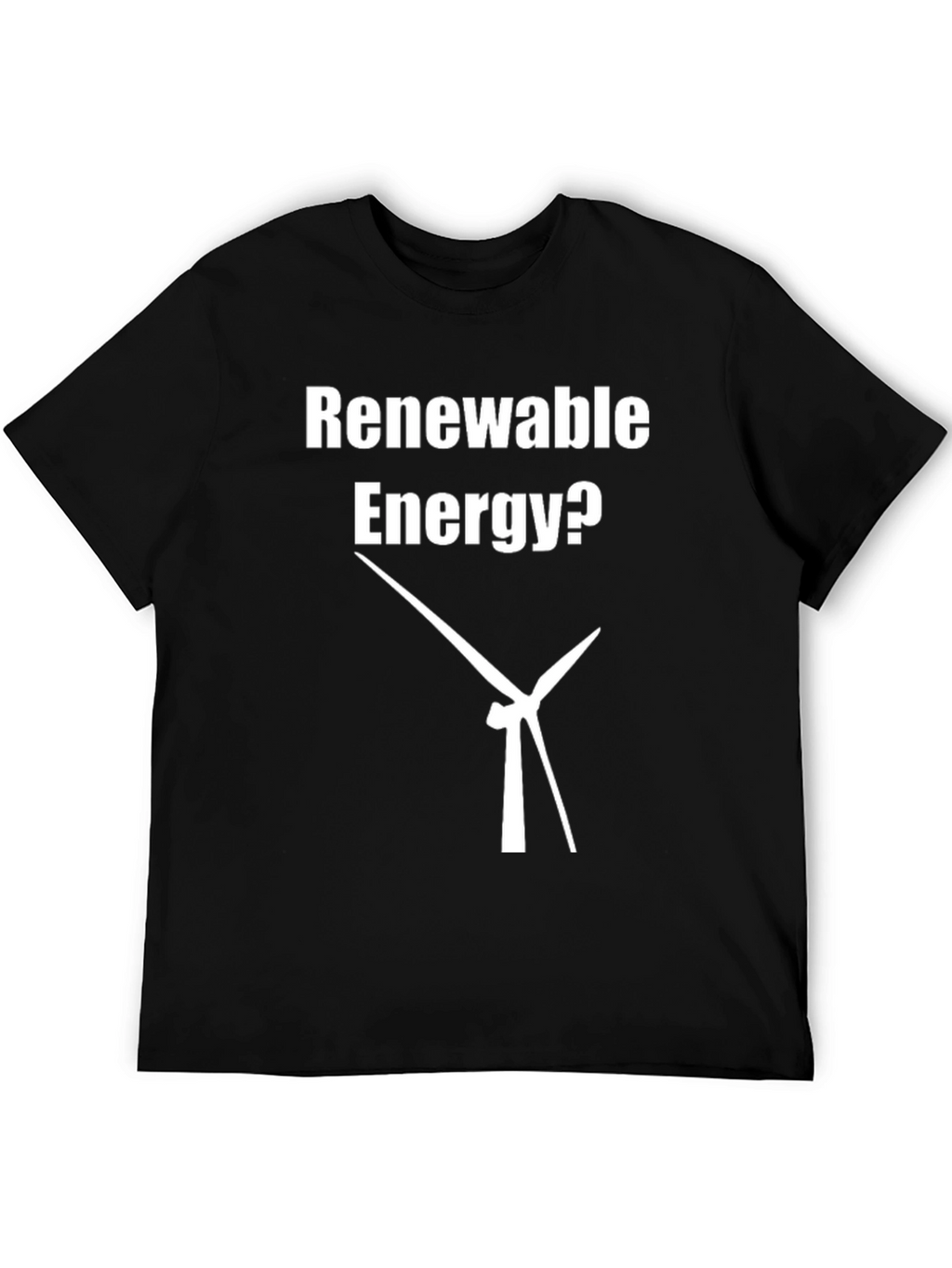 Renewable Energy Graphic T-Shirt - Eco Friendly