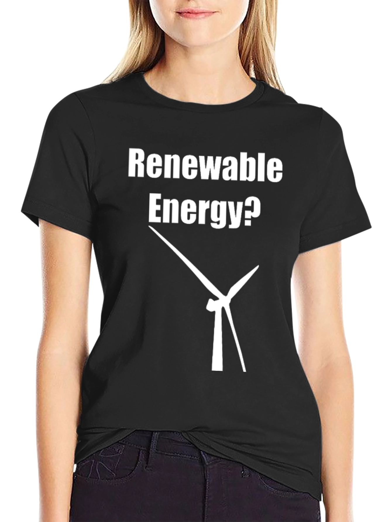 Renewable Energy Graphic T-Shirt - Eco Friendly