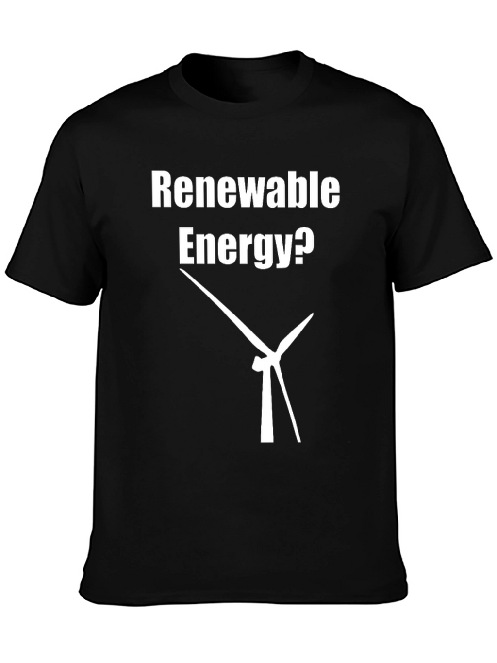Renewable Energy Graphic T-Shirt - Eco Friendly