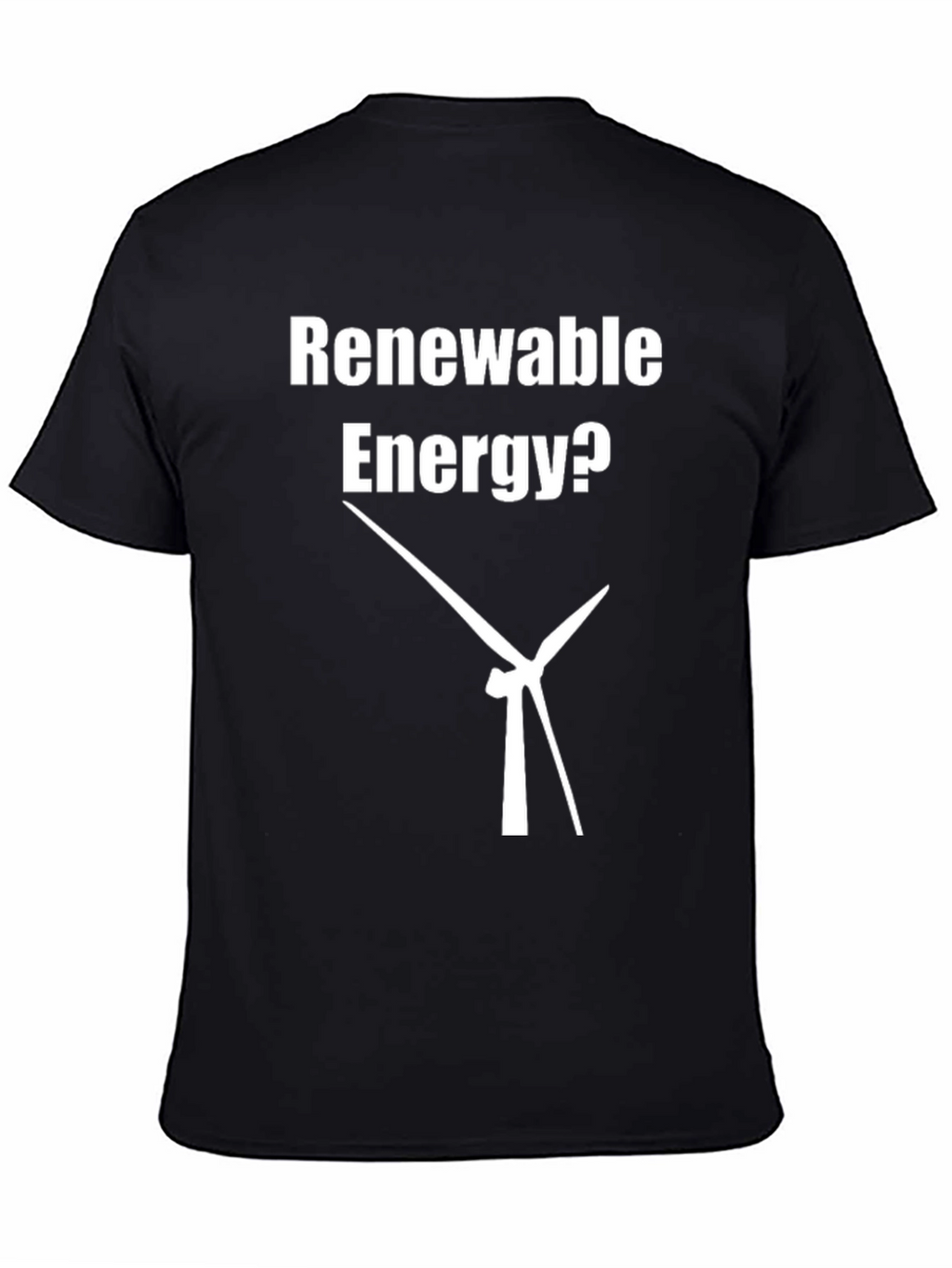 Renewable Energy Graphic T-Shirt - Eco Friendly