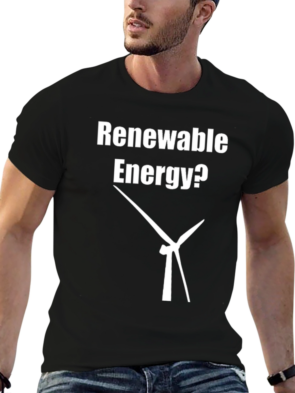 Renewable Energy Graphic T-Shirt - Eco Friendly
