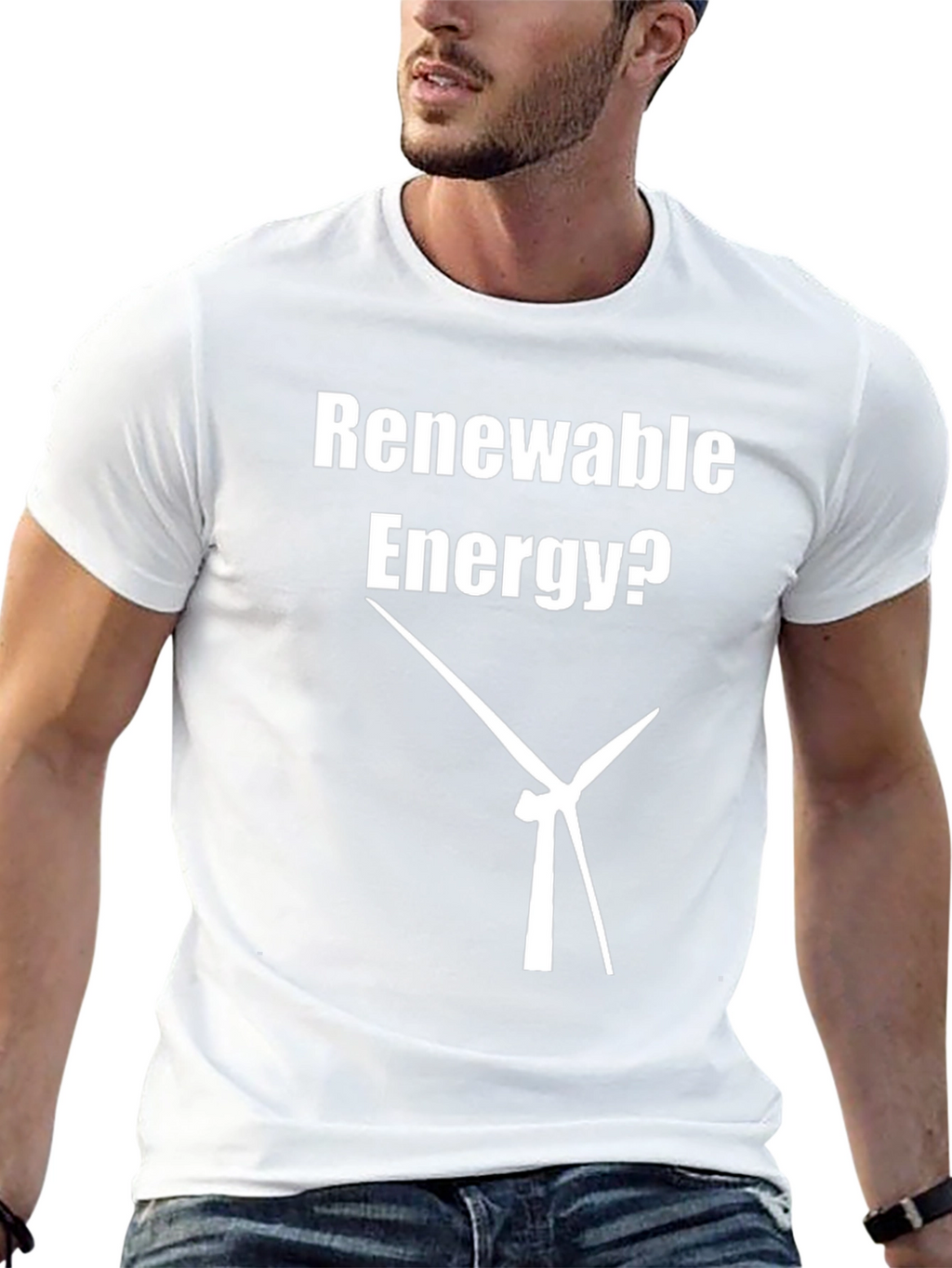 Renewable Energy Graphic T-Shirt - Eco Friendly