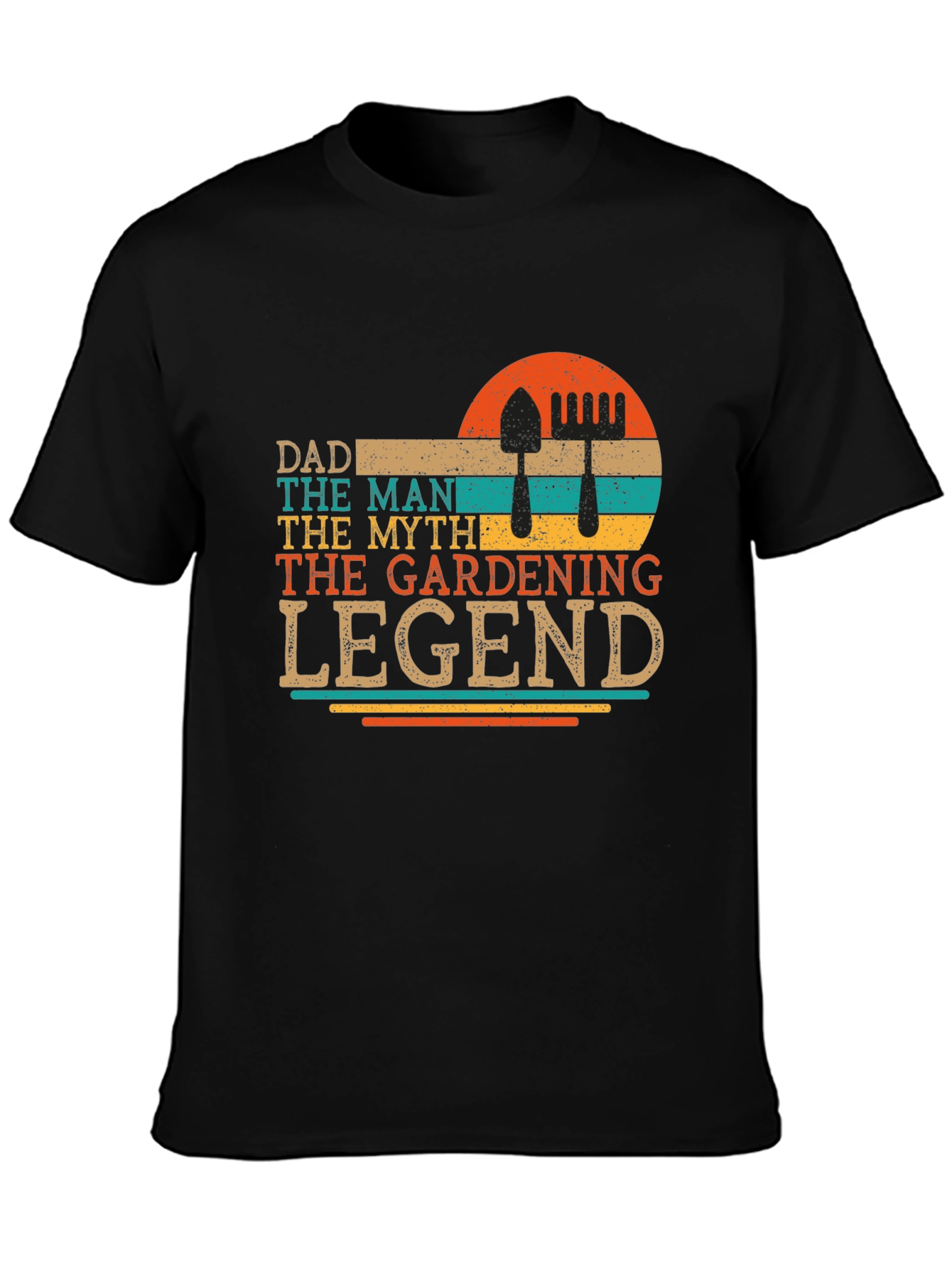 Dad Gardening Legend Retro Graphic Tee