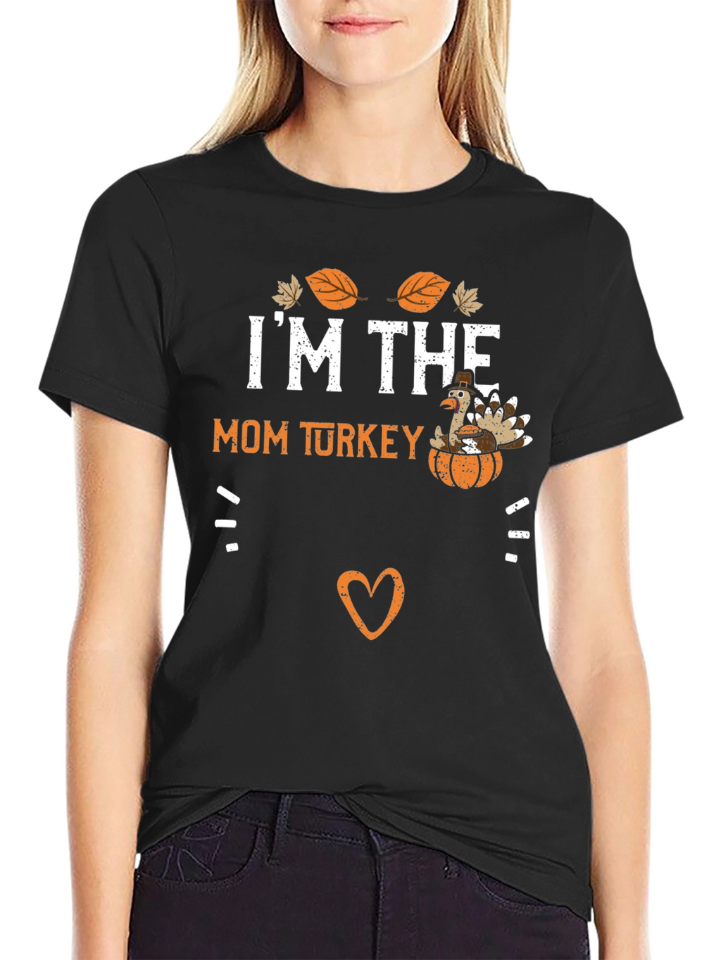 Im The Mom Turkey Thanksgiving T-Shirt