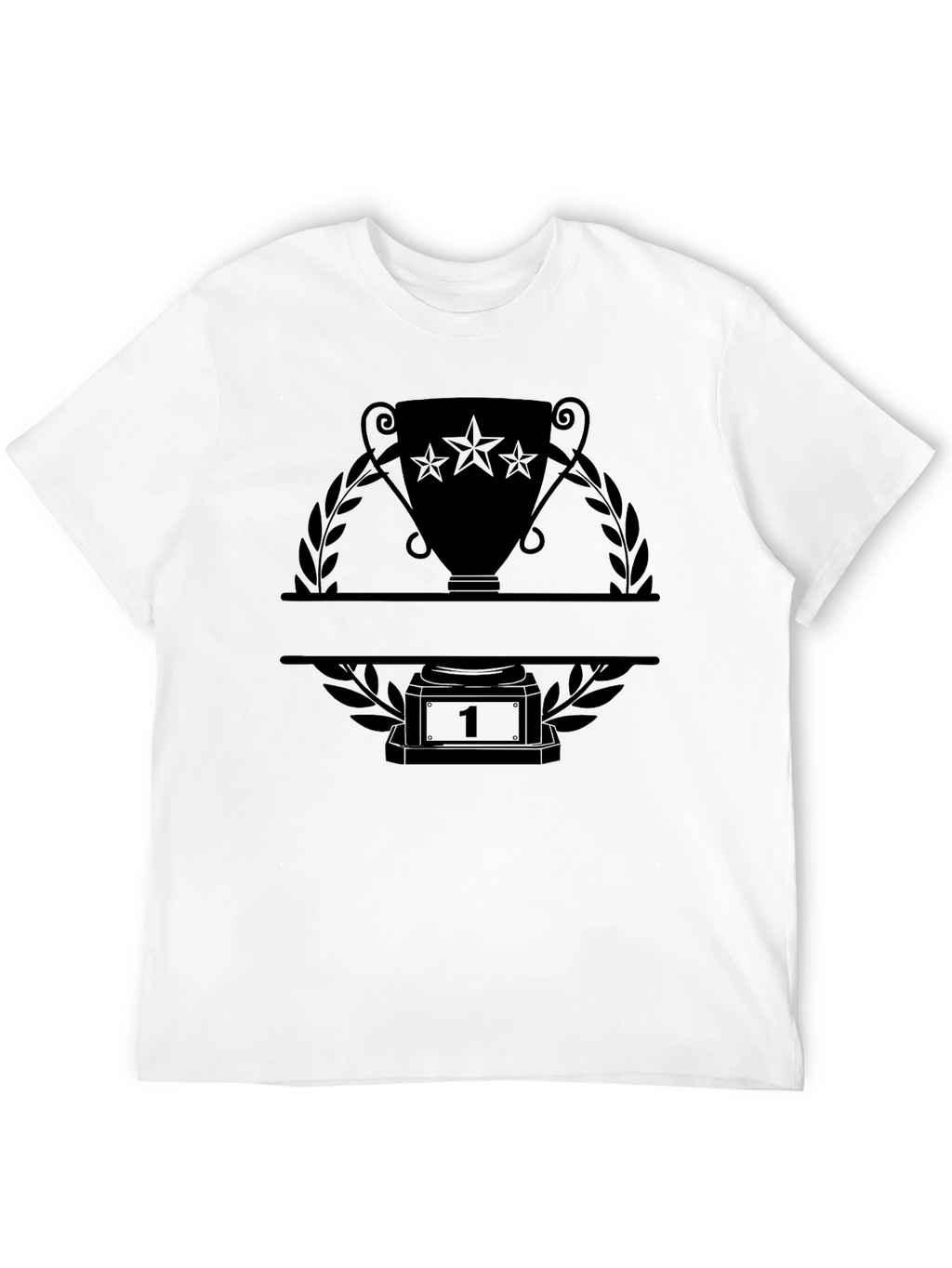 Winners Trophy Graphic Tee - Champion Style!