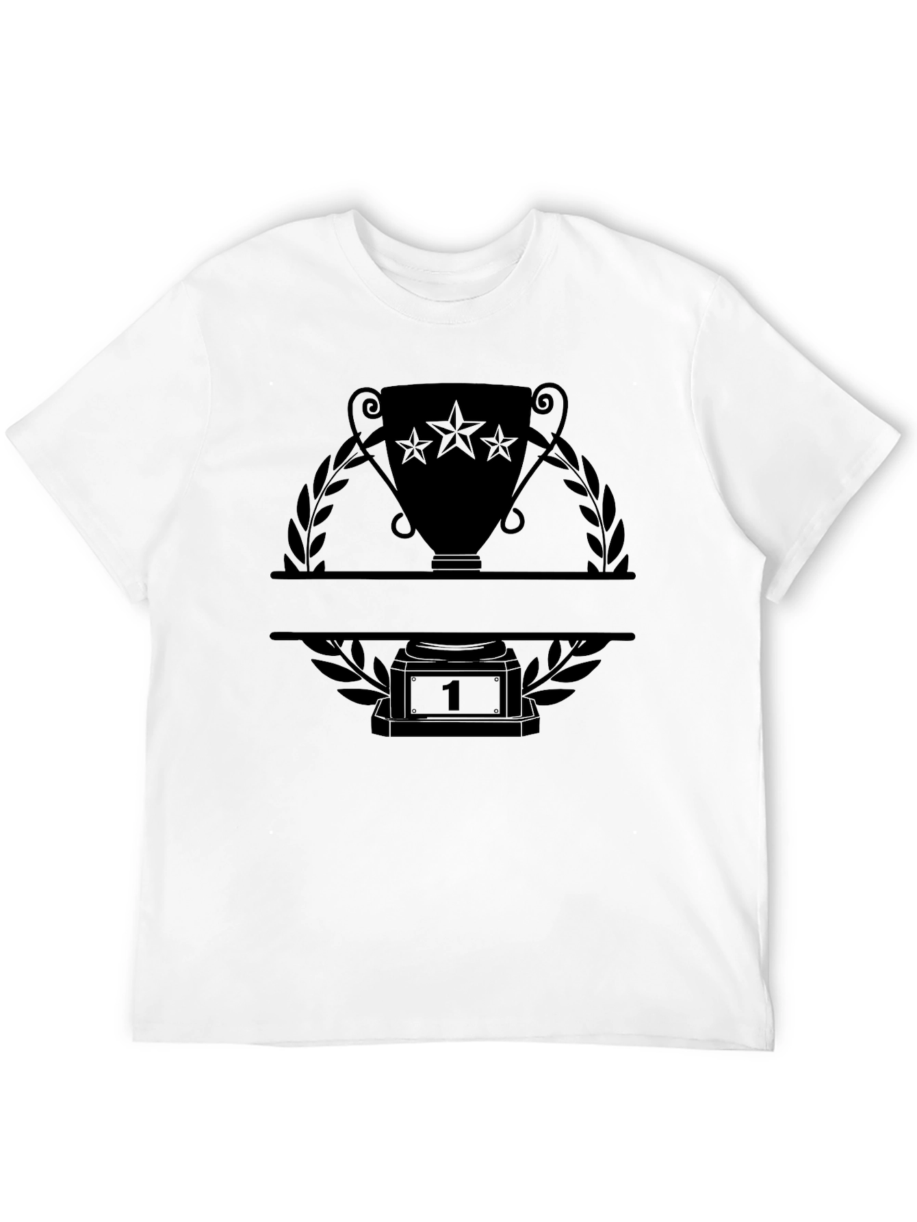 Winners Trophy Graphic Tee - Champion Style!