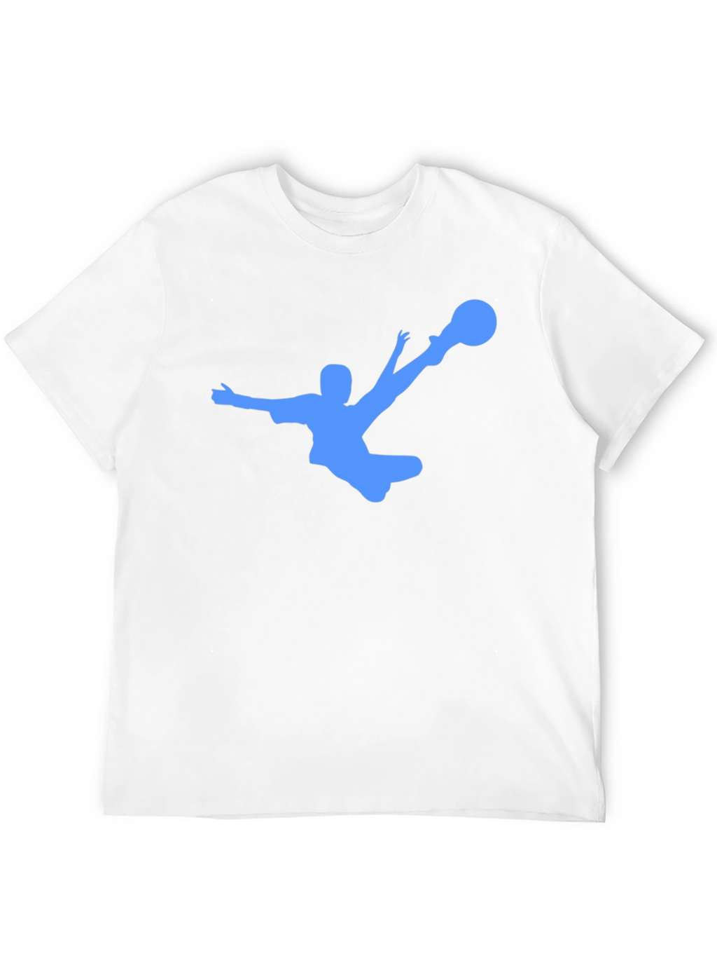 Soccer Kick Black T-Shirt - Cool Graphic Tee