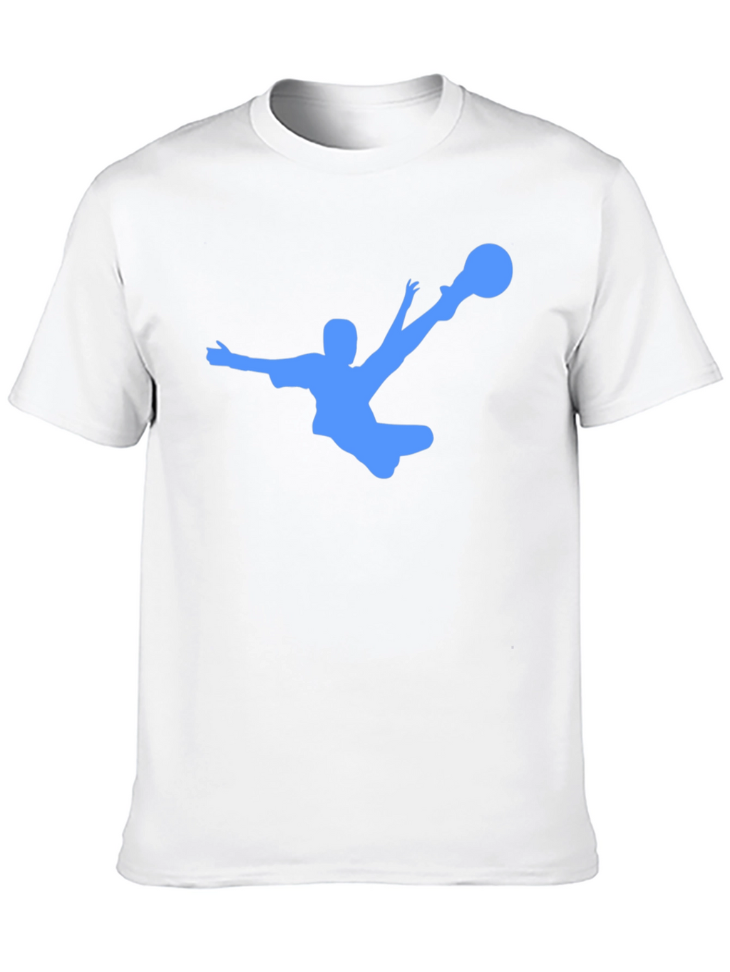 Soccer Kick Black T-Shirt - Cool Graphic Tee