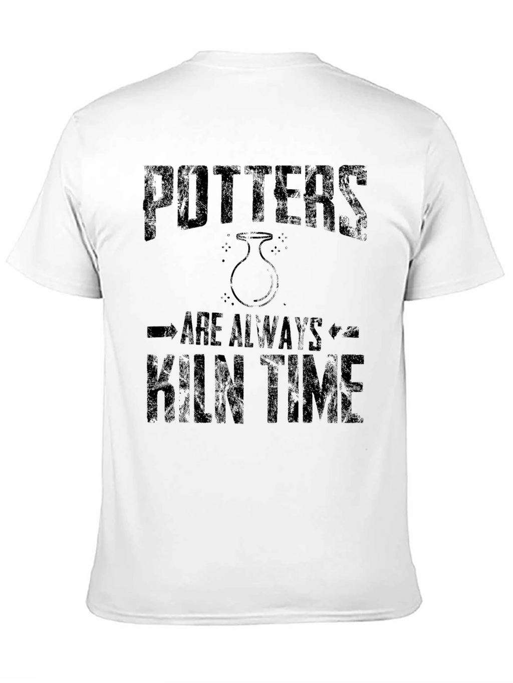 Potters Kiln Time Black Graphic Tee