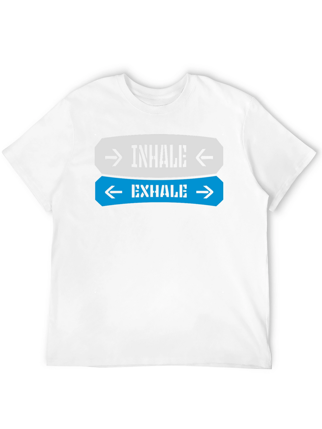Inhale Exhale Graphic T-Shirt - Breathwork Design