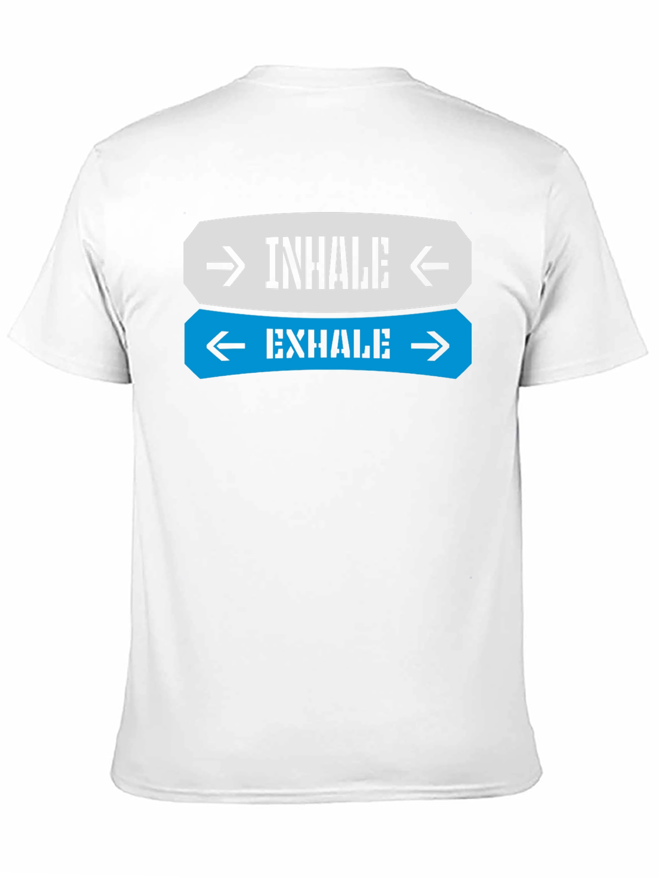 Inhale Exhale Graphic T-Shirt - Breathwork Design