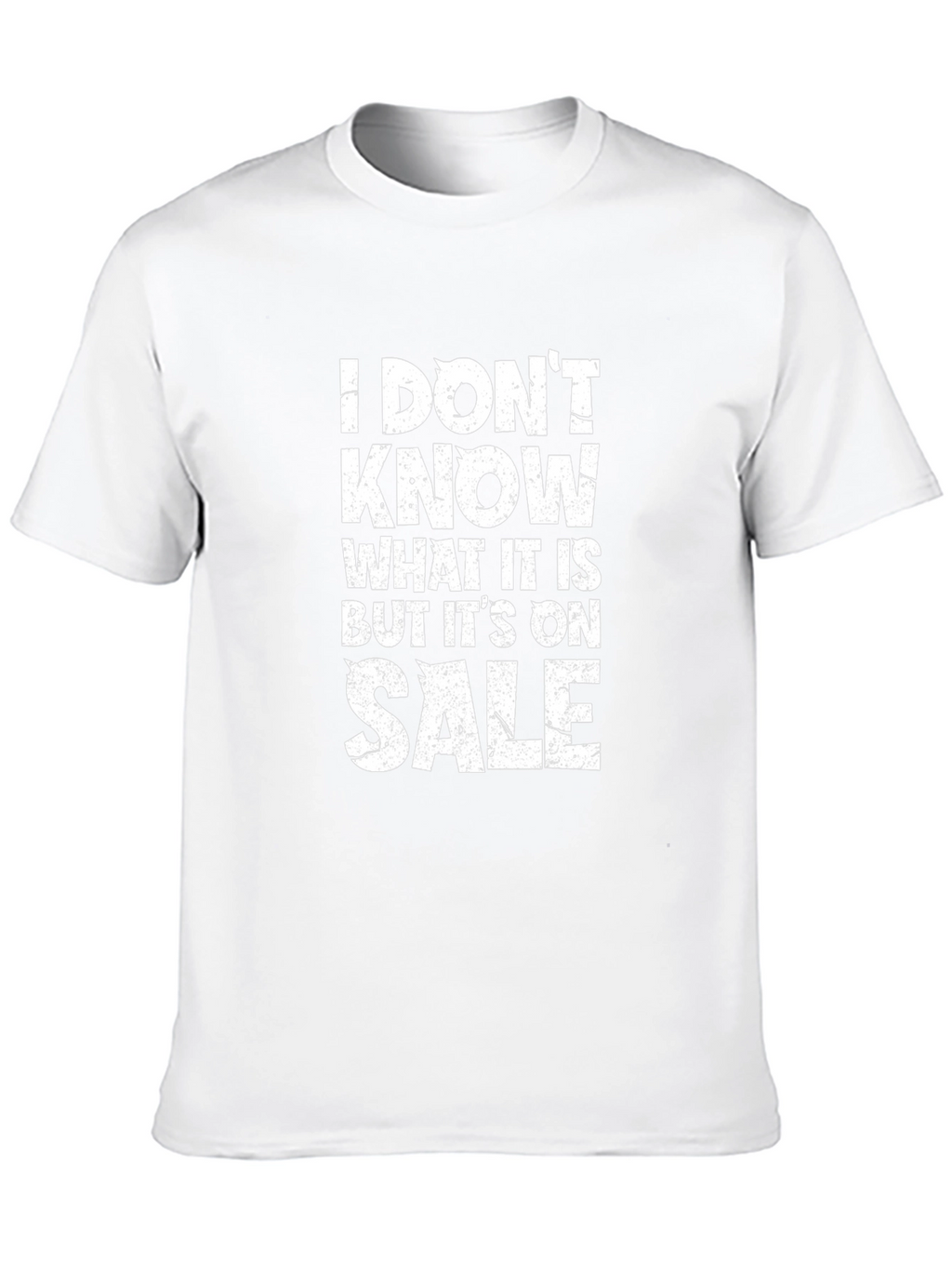 Funny On Sale Graphic Tee - Mens Black T-Shirt
