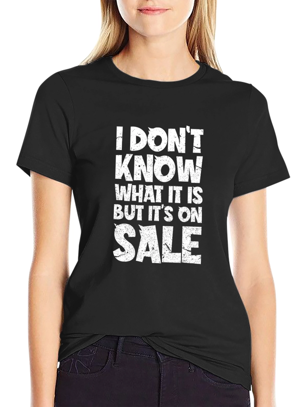 Funny On Sale Graphic Tee - Mens Black T-Shirt