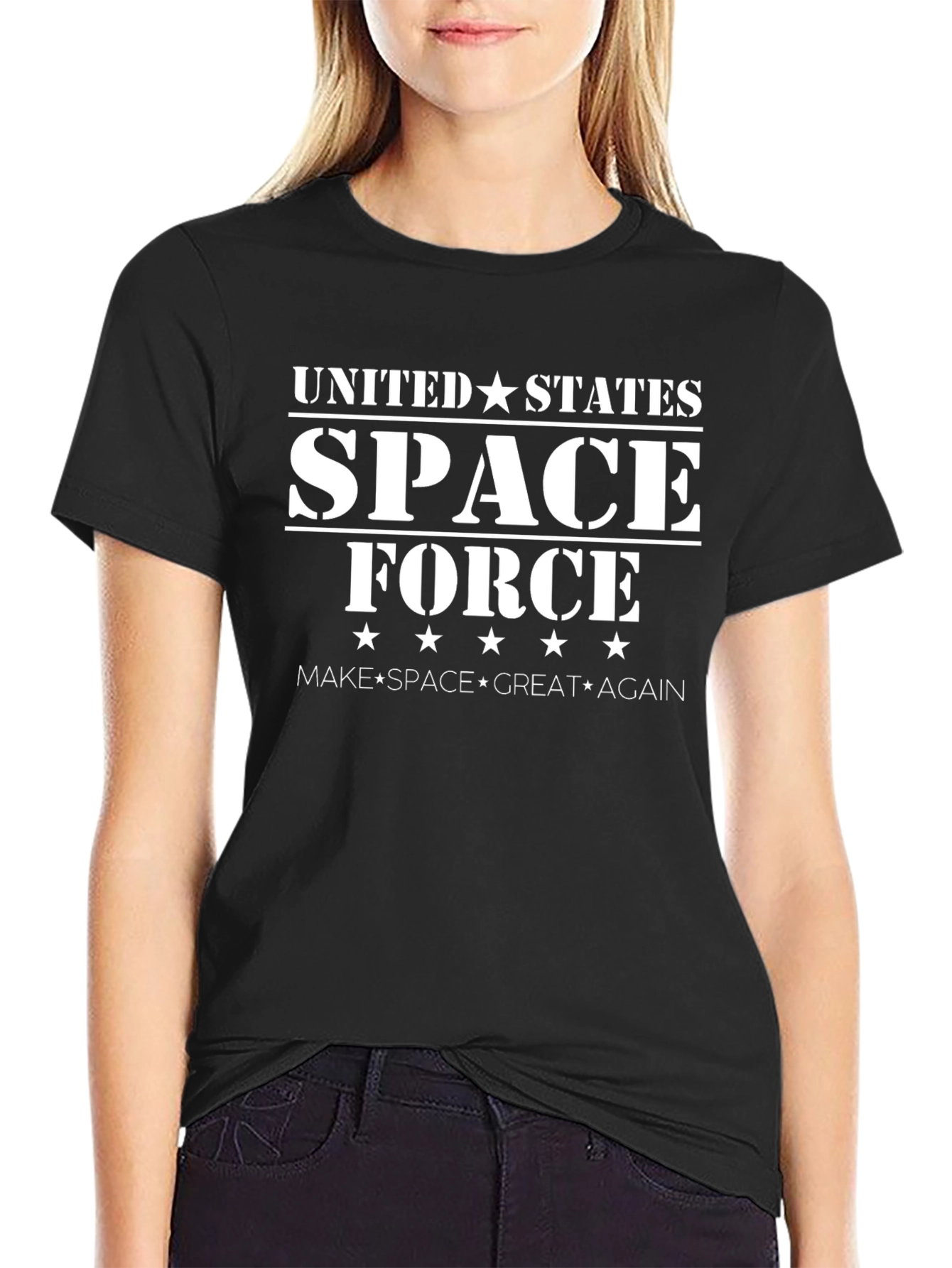 United States Space Force T-Shirt - Make Space Great Again Tee