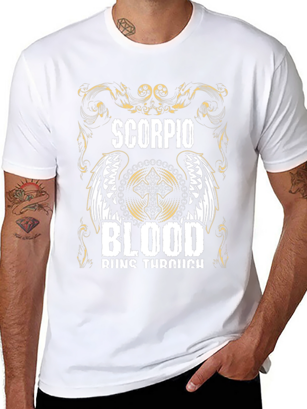 Scorpio Blood Runs Through T-Shirt