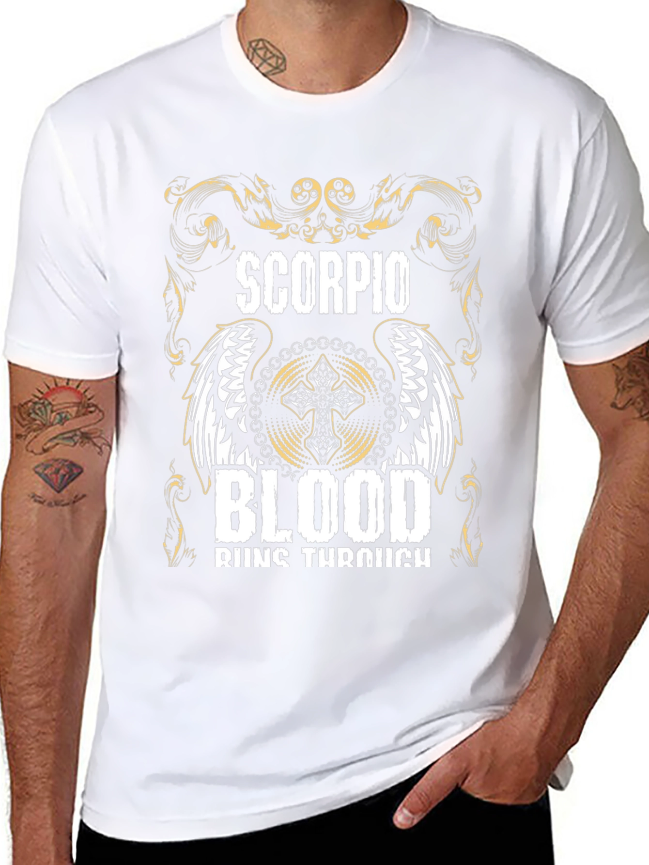 Scorpio Blood Runs Through T-Shirt