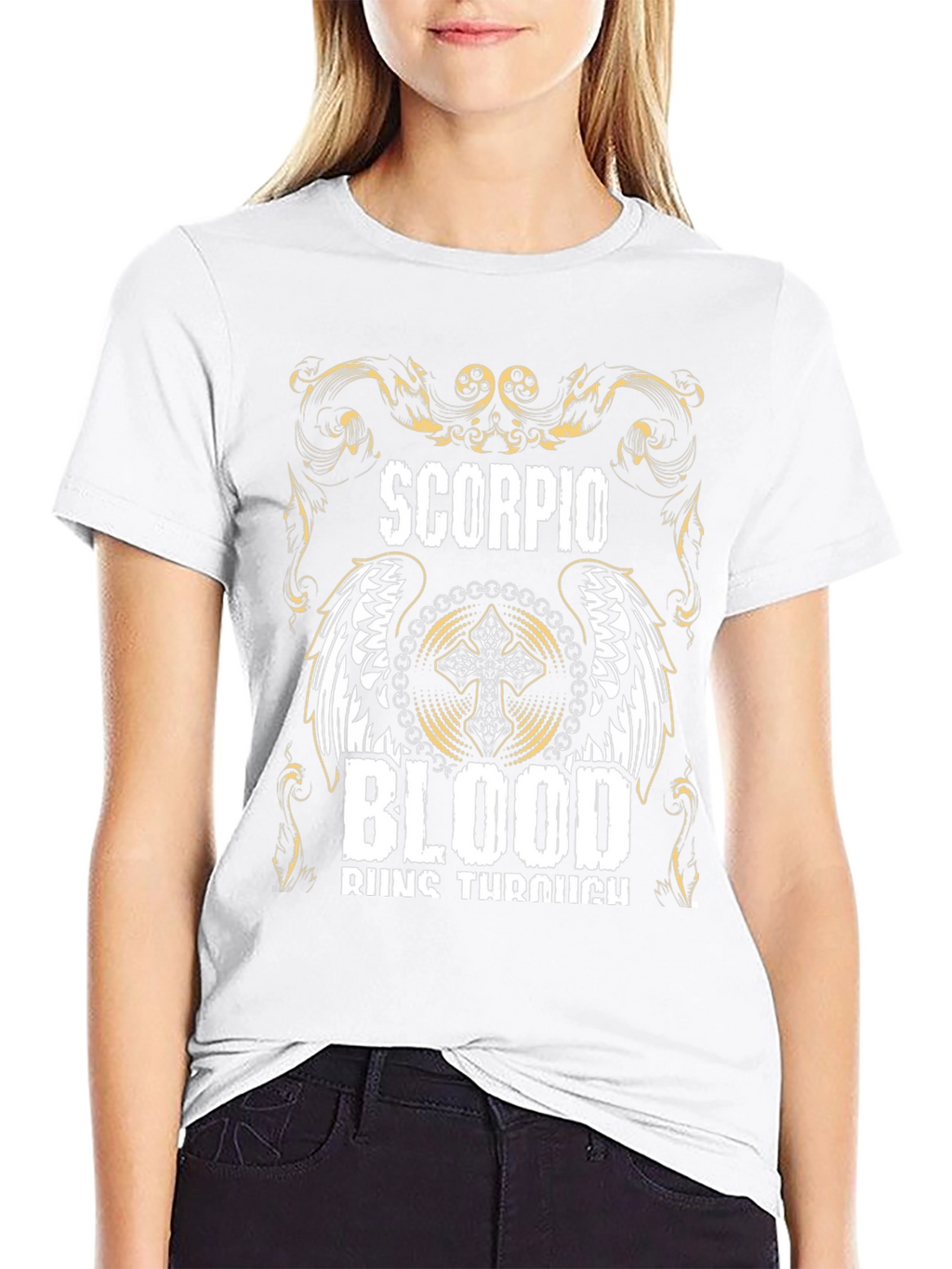 Scorpio Blood Runs Through T-Shirt
