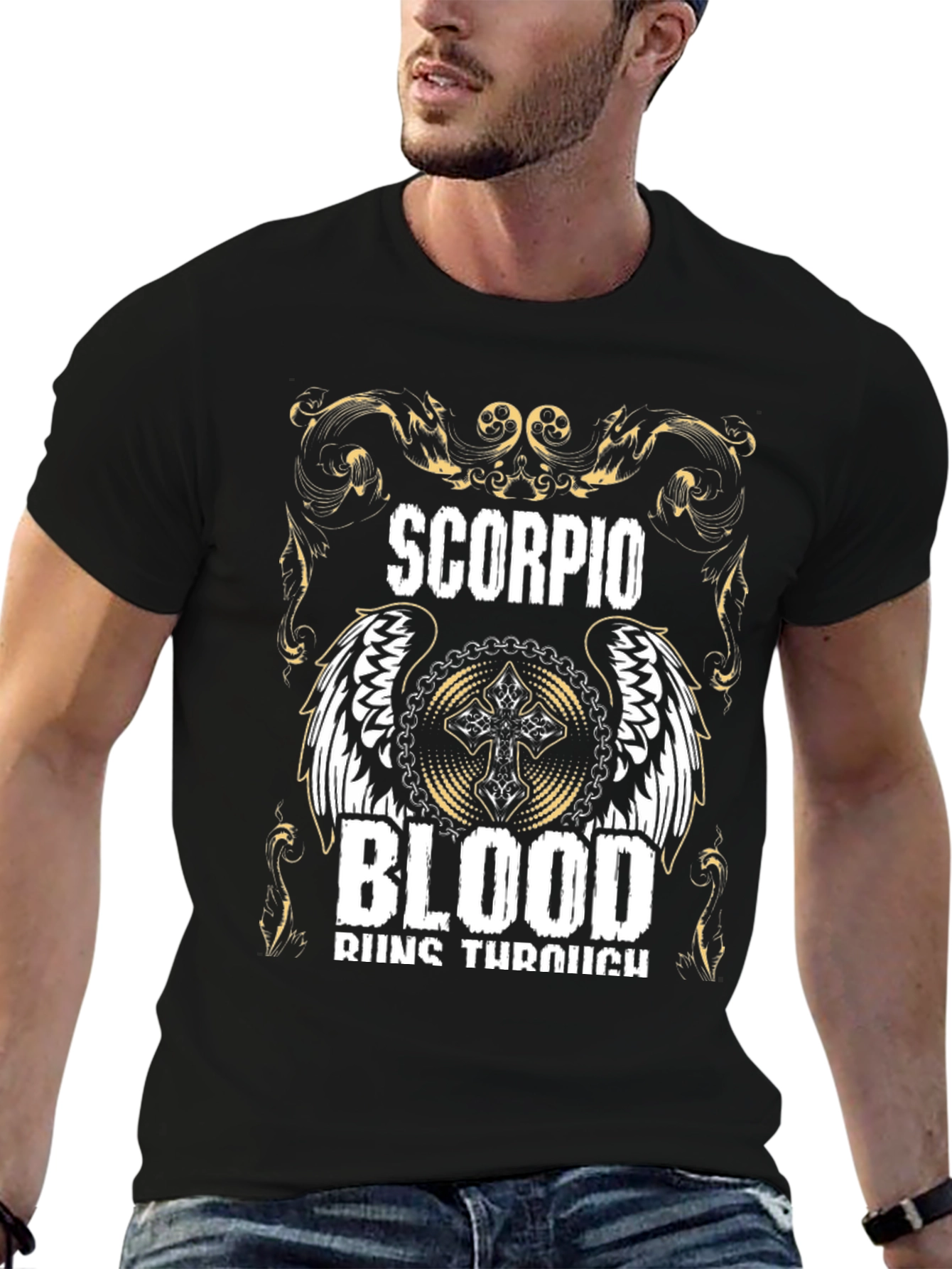 Scorpio Blood Runs Through T-Shirt