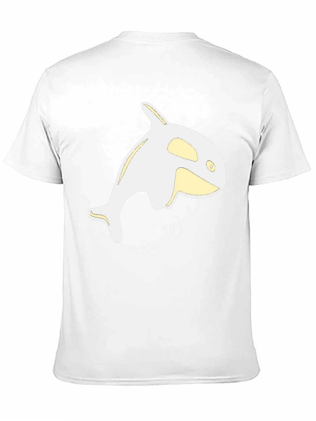 Orca Whale Graphic Tee - Black Casual Shirt