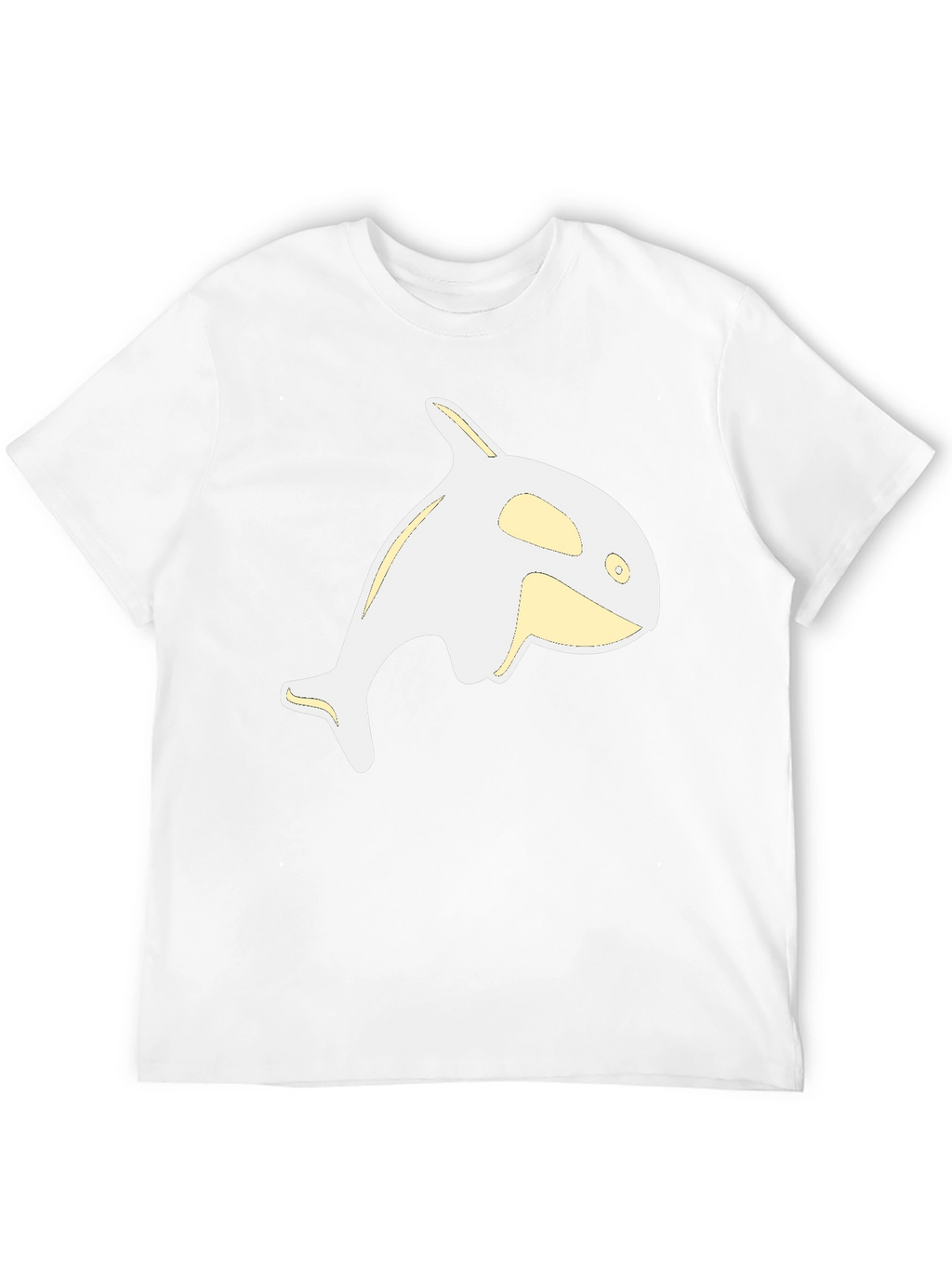 Orca Whale Graphic Tee - Black Casual Shirt