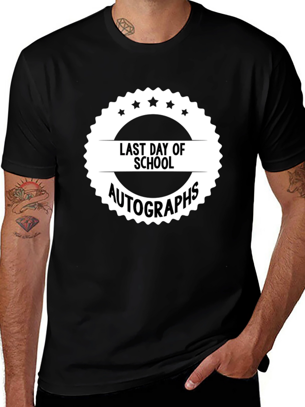 Last Day of School Autographs T-Shirt