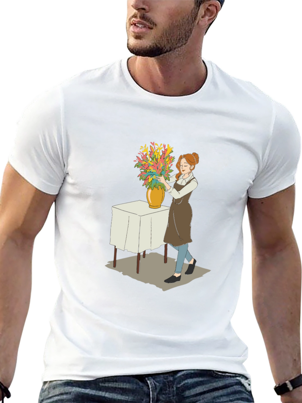 Floral Arrangement Graphic Tee