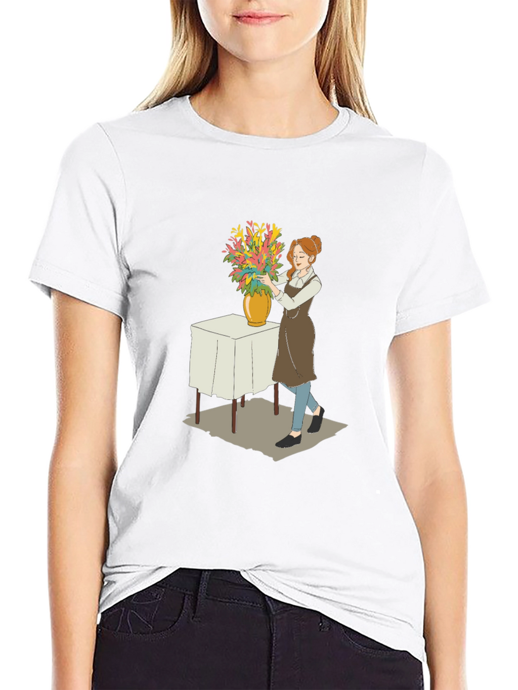 Floral Arrangement Graphic Tee