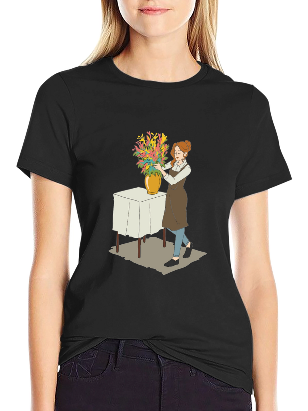 Floral Arrangement Graphic Tee