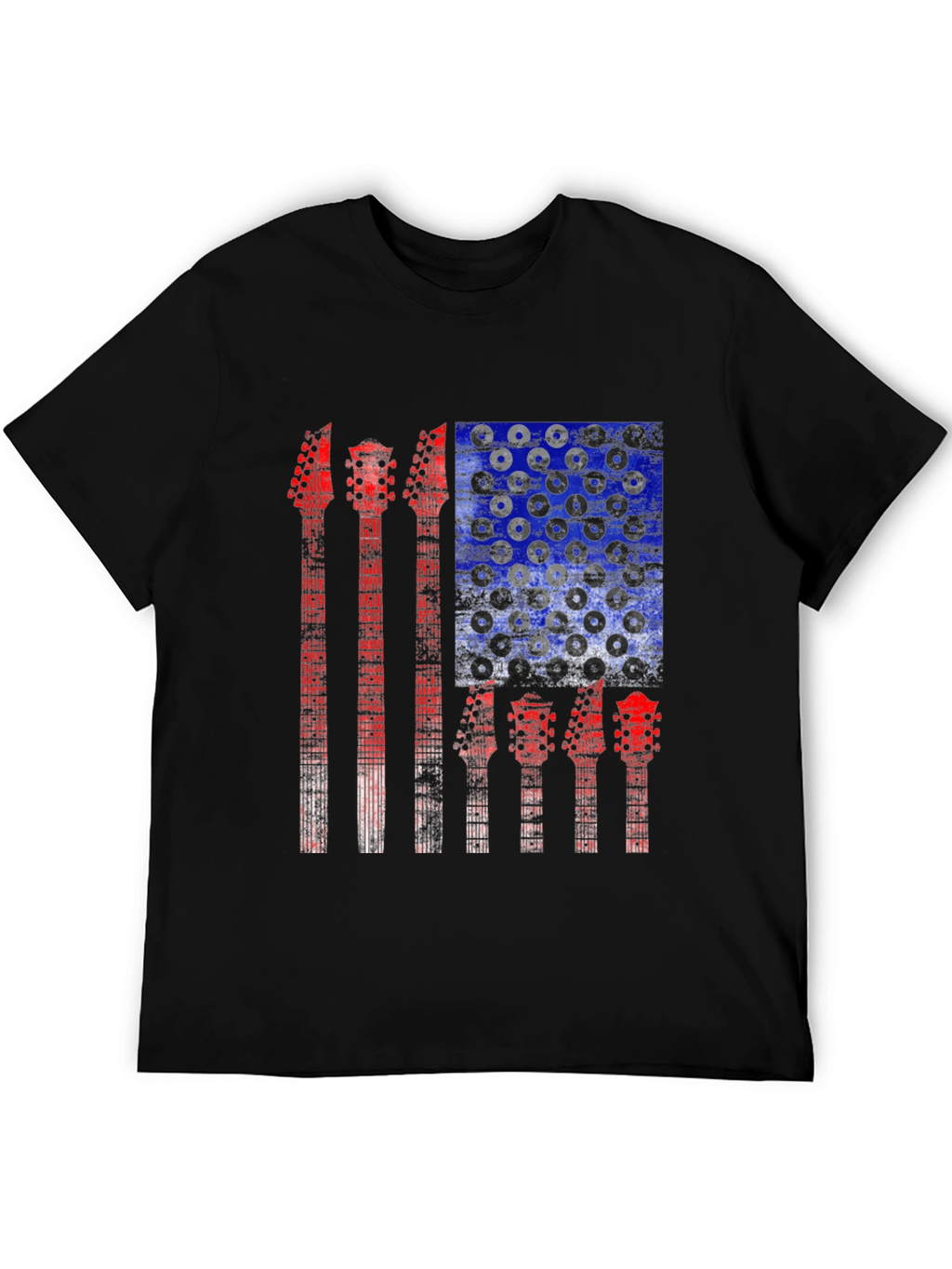 Guitar Flag Graphic Tee