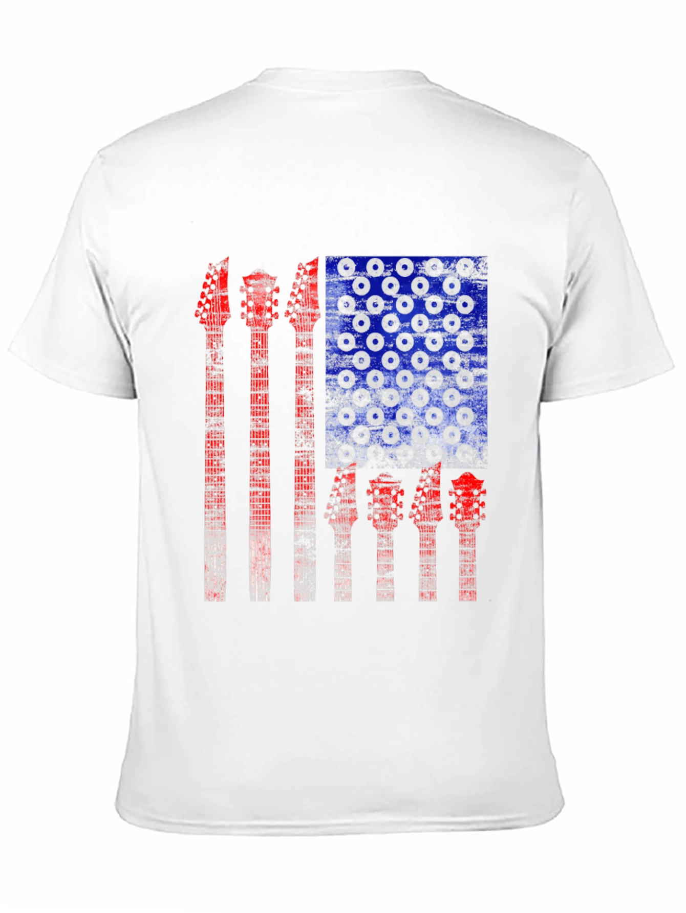 Guitar Flag Graphic Tee