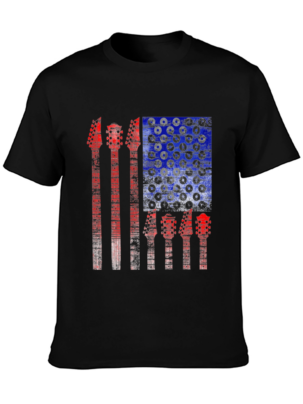 Guitar Flag Graphic Tee