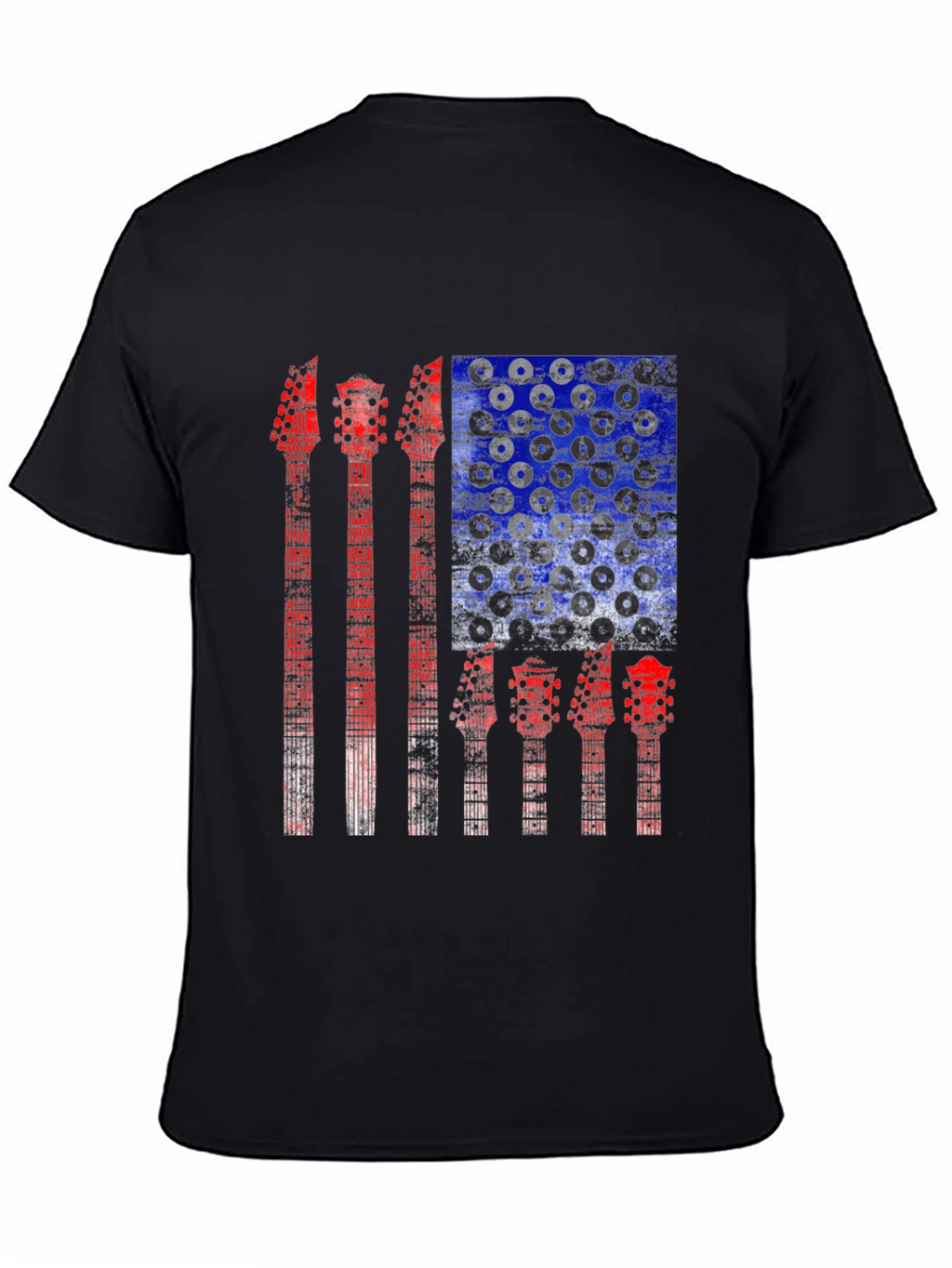 Guitar Flag Graphic Tee