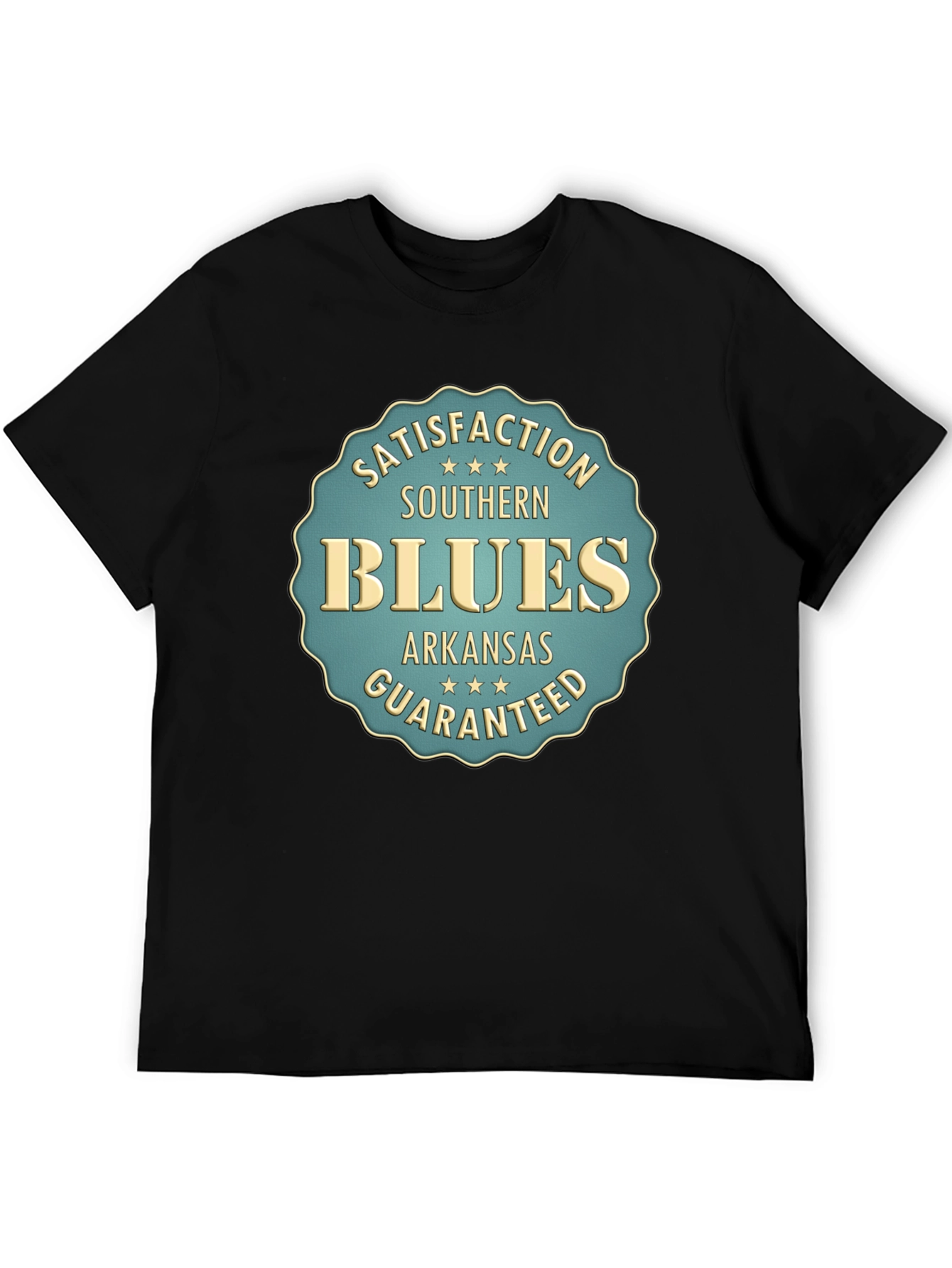 Southern Blues Tee - Arkansas Satisfaction Guaranteed