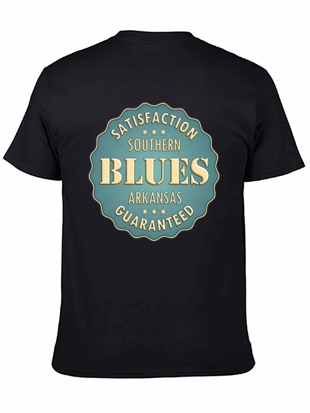 Southern Blues Tee - Arkansas Satisfaction Guaranteed