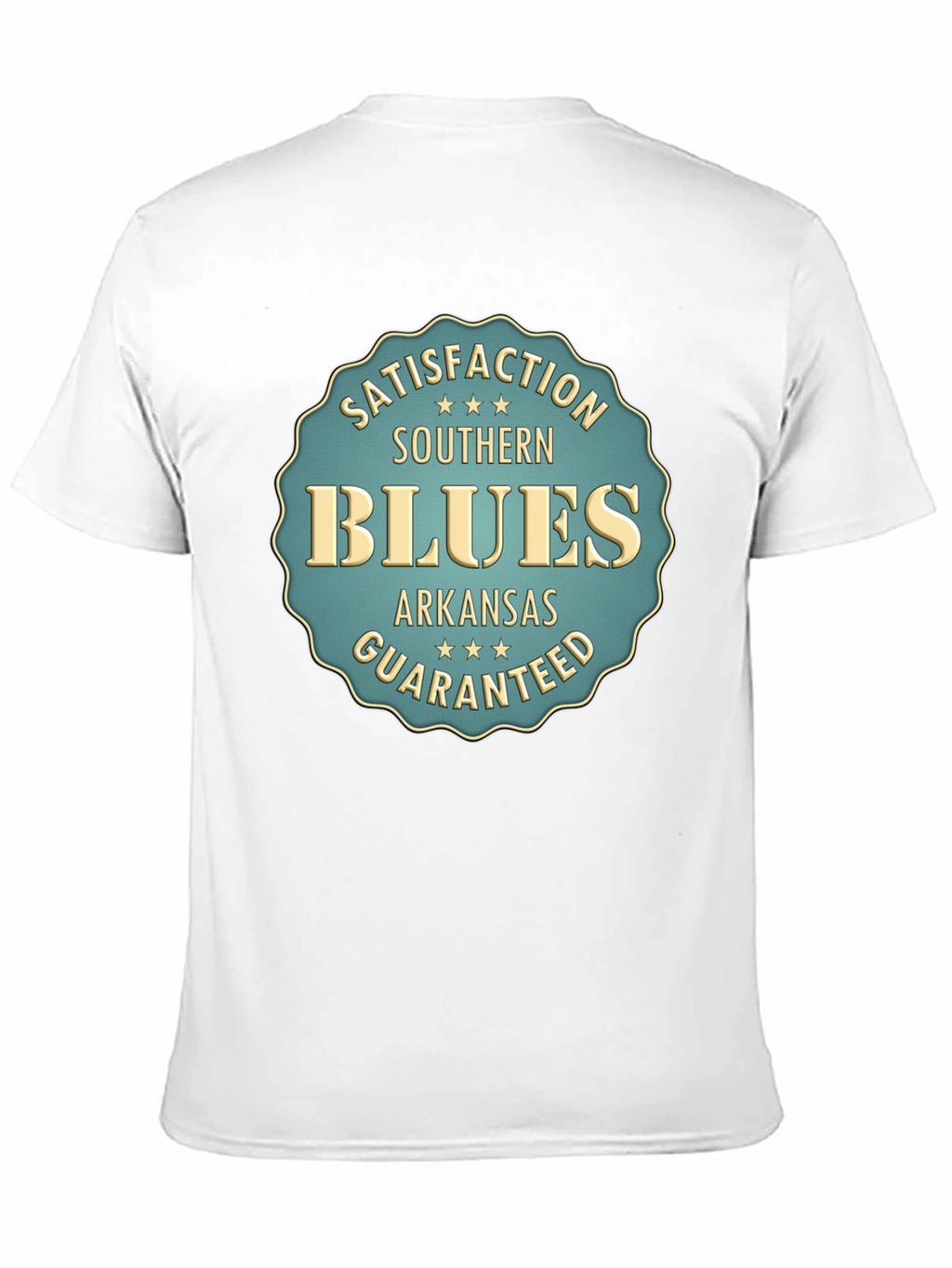 Southern Blues Tee - Arkansas Satisfaction Guaranteed